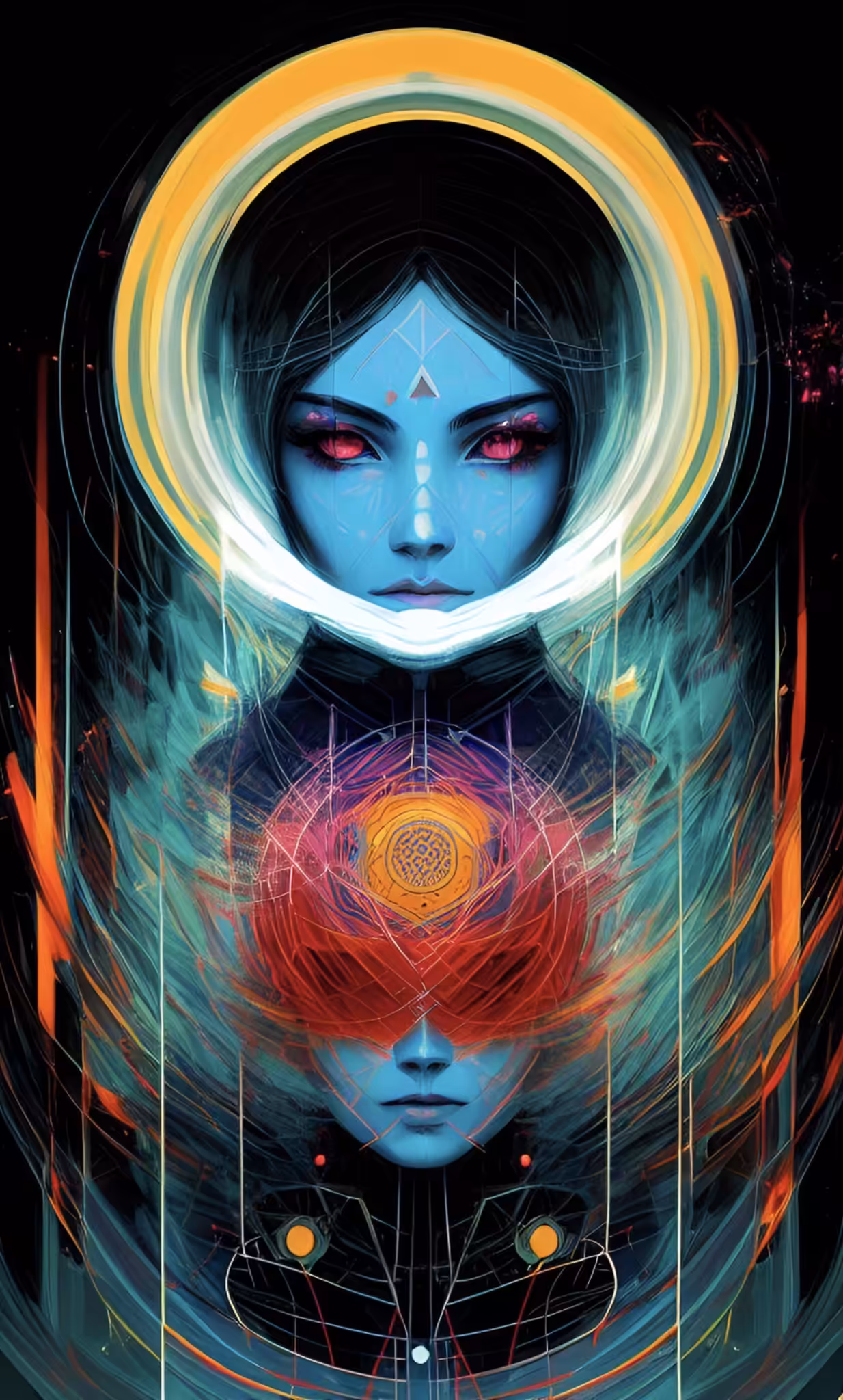 Painted Twins  