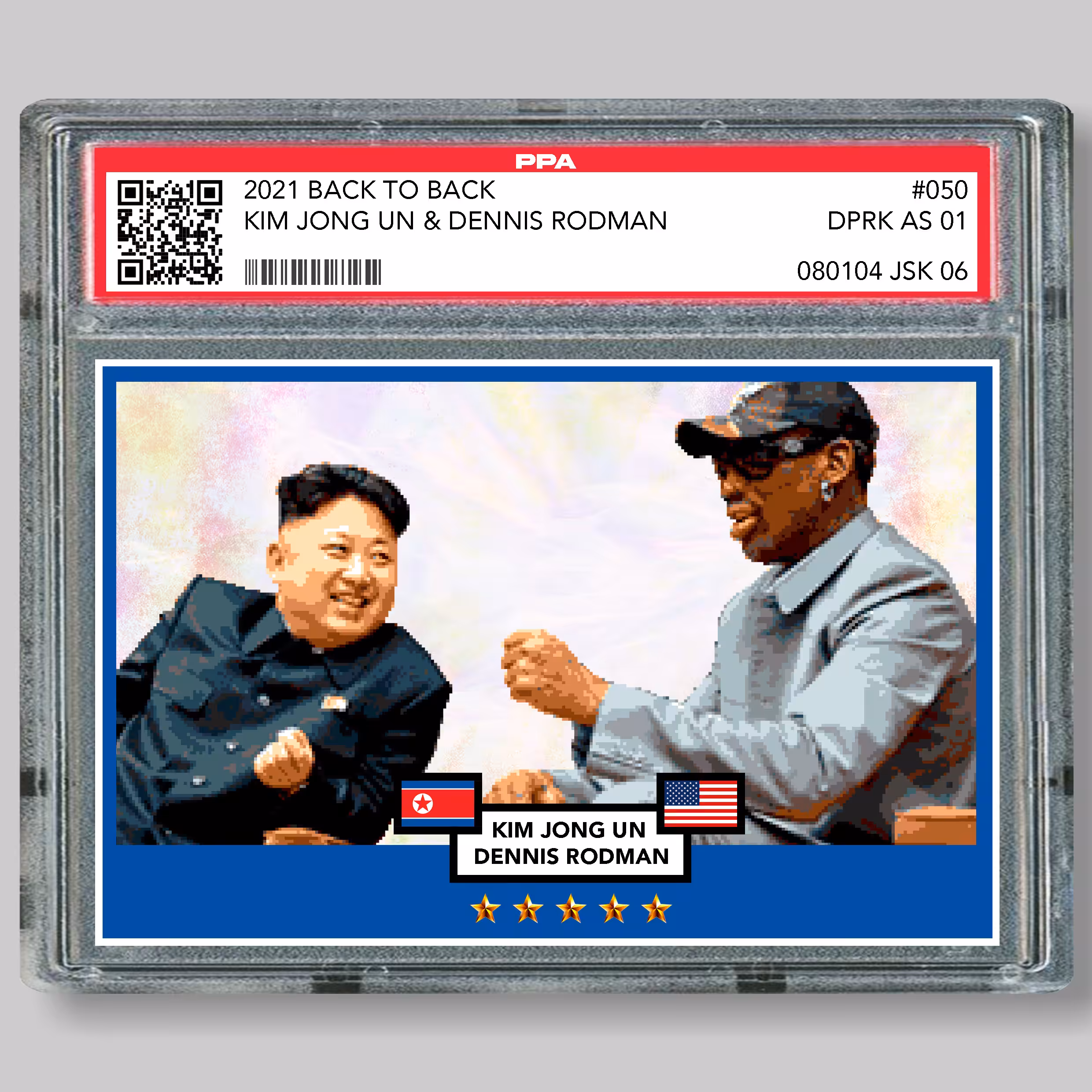 050 Kim Jong Un and Dennis Rodman "Back to back"