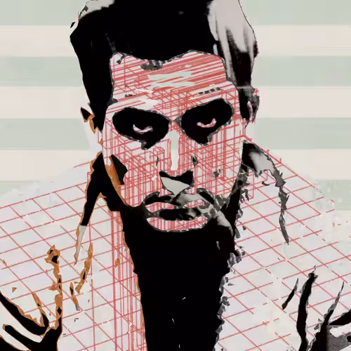 THE GENERATIVE PORTRAIT COLLECTION OF ROBERT MALLARY: Generative Portrait of Robert Mallary #473