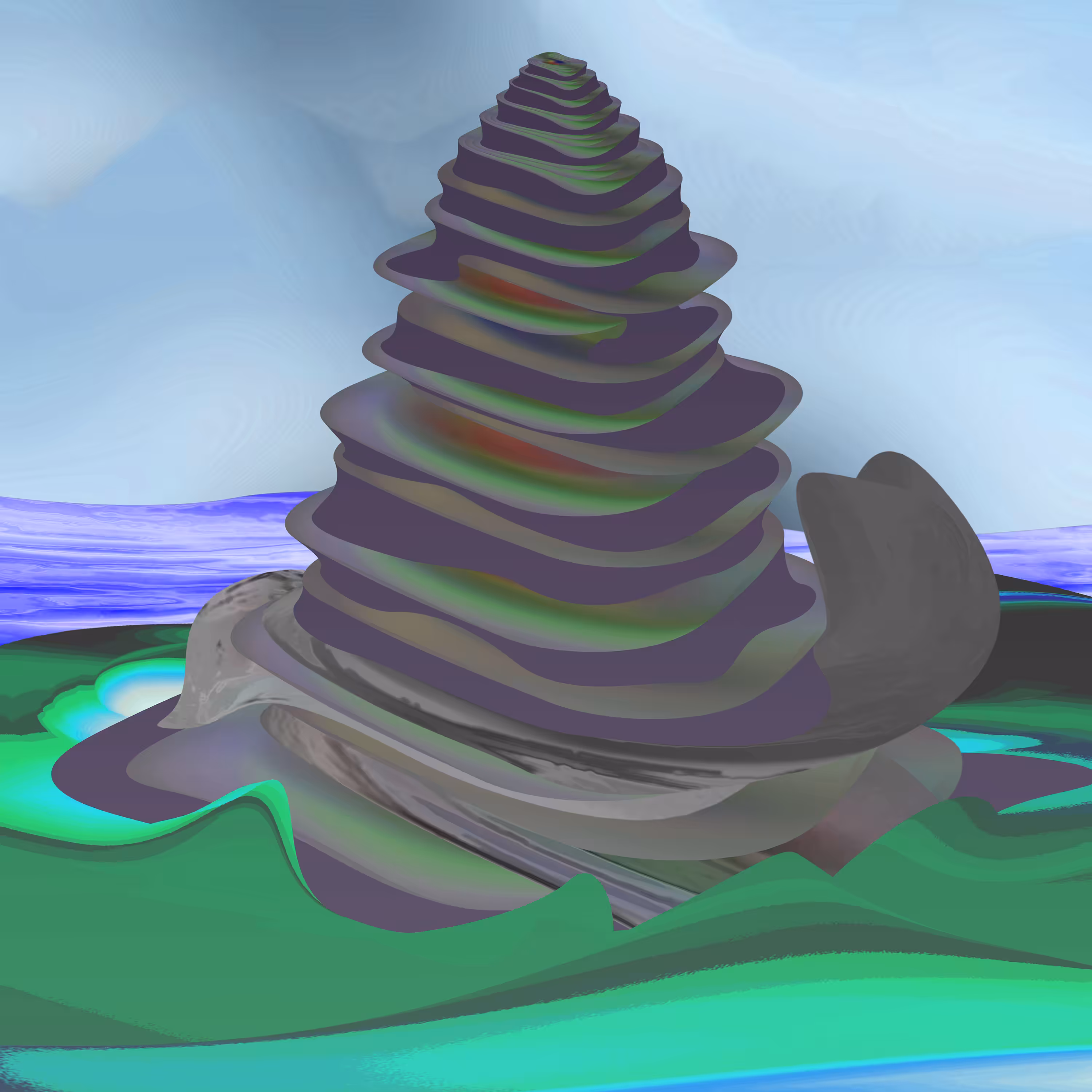Meltdown Hallucinations: Pancake Mountain