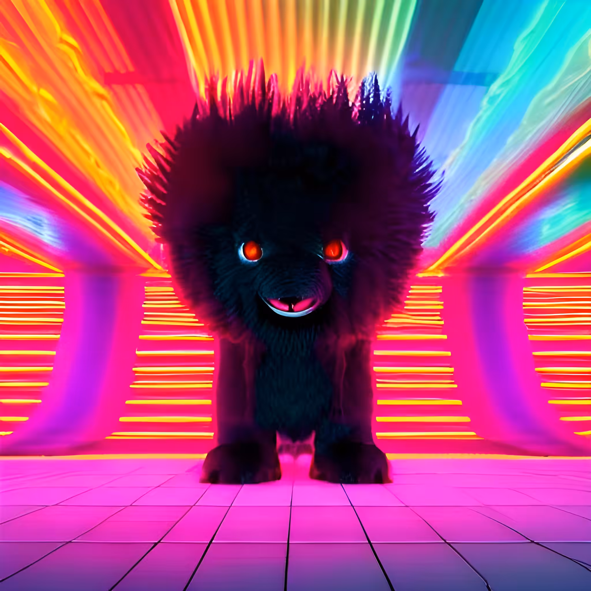 Fluffy Monsters: Fluffy Monster 