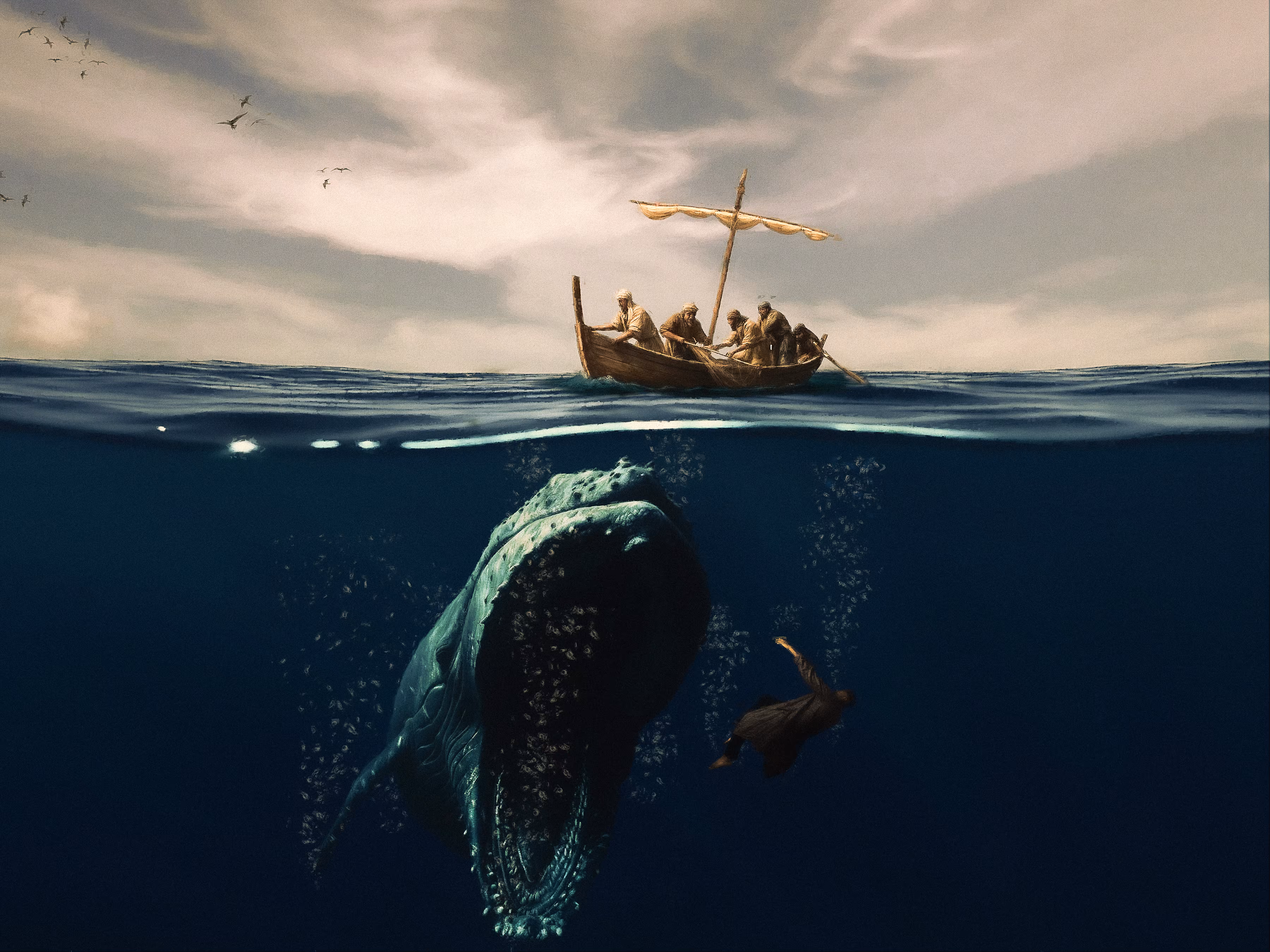 ‭‭Jonah and the Fish