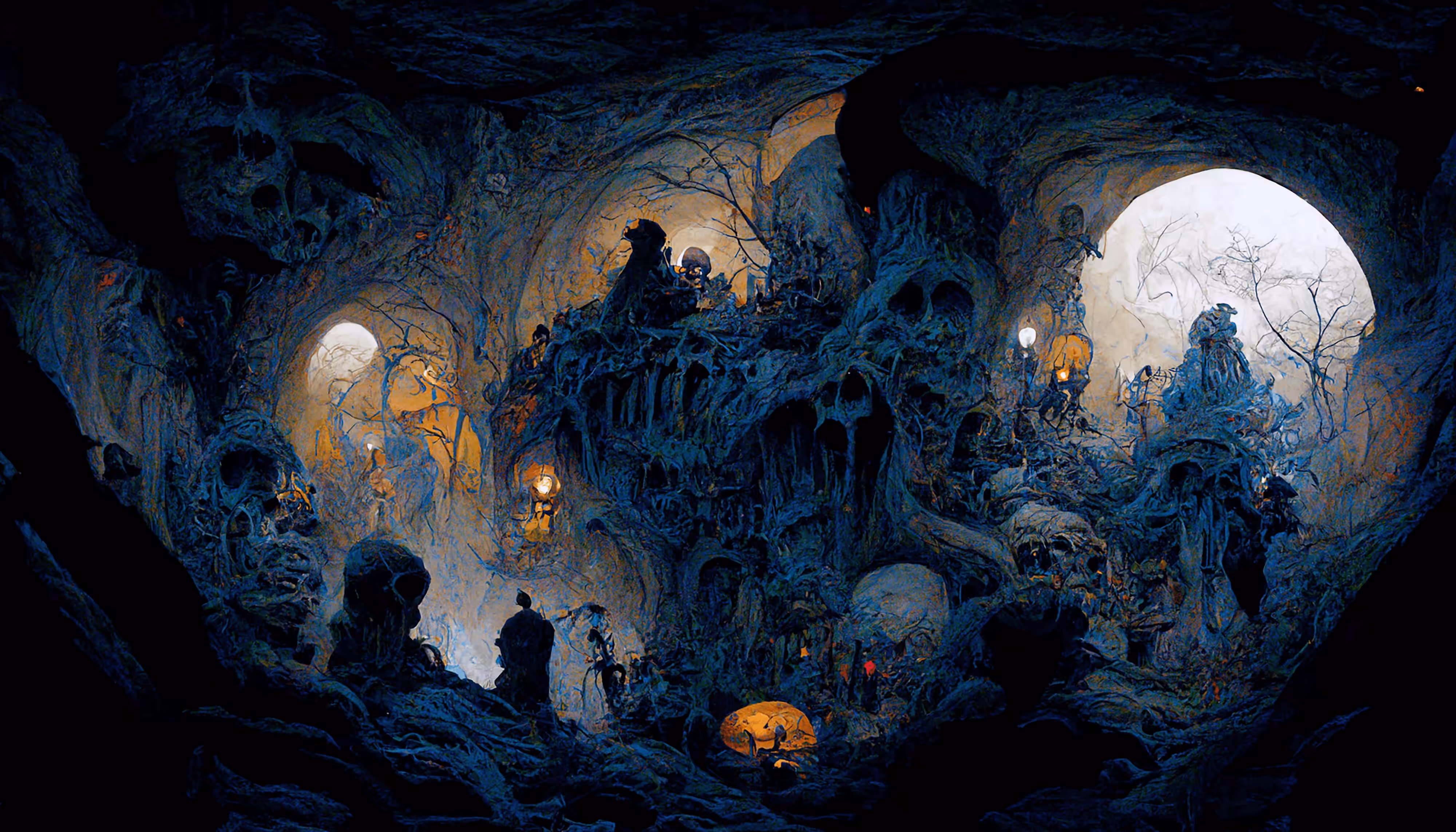 The Caves of the Smulkton Eagle Bear Clan