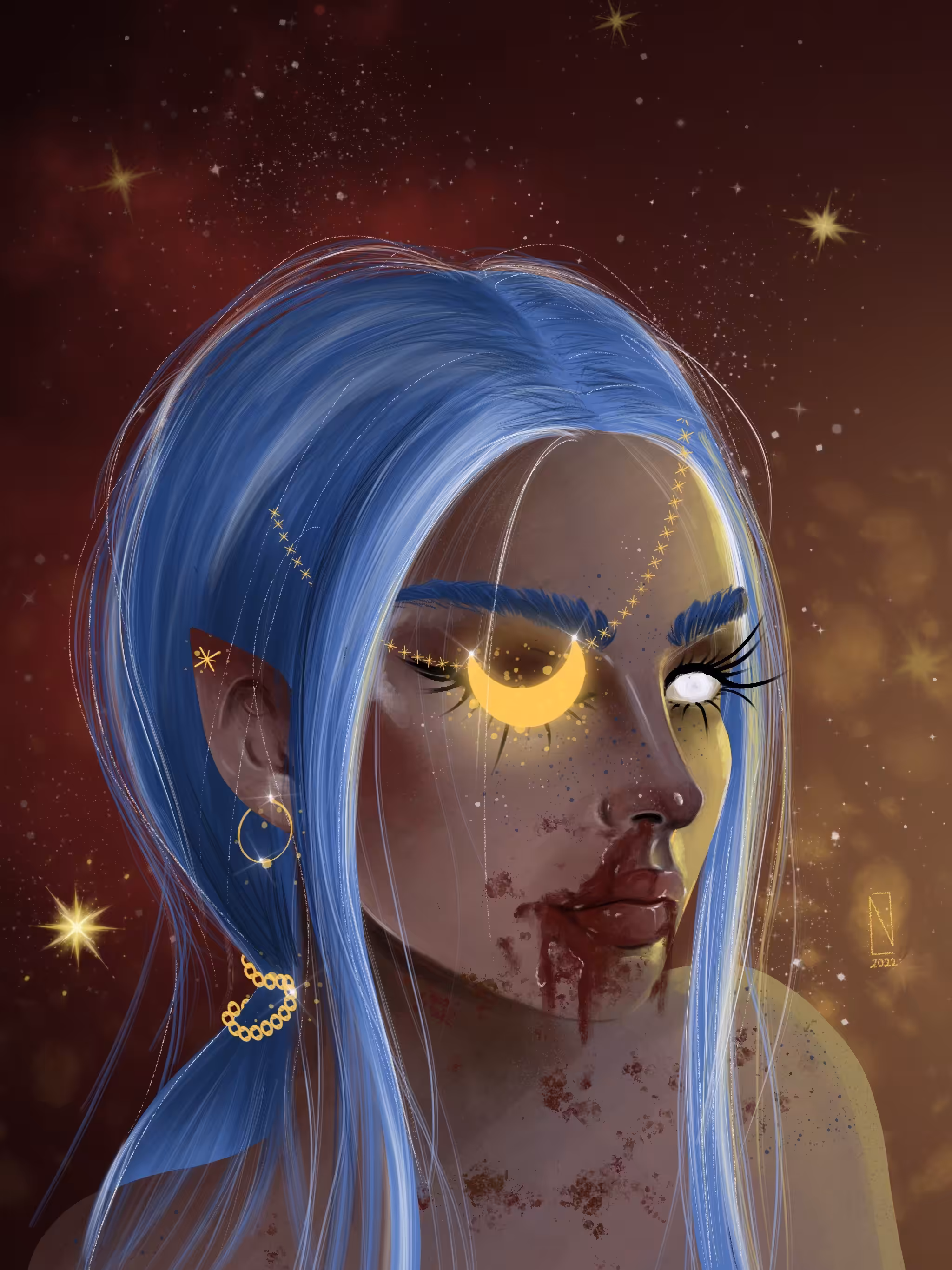 Blue