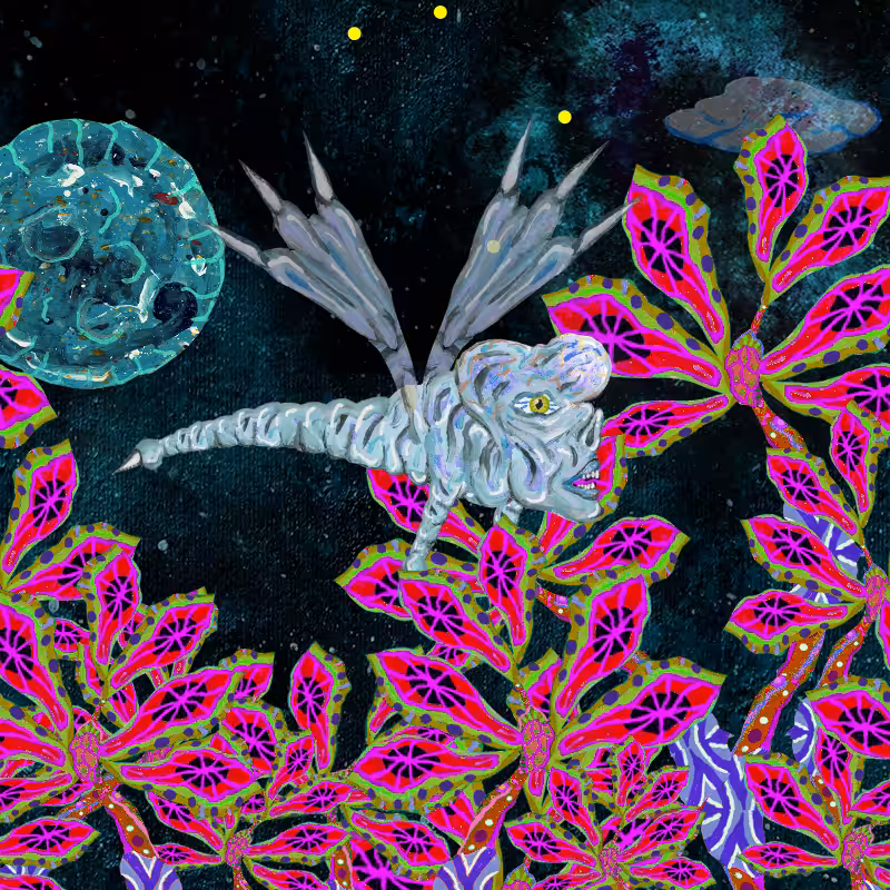 Fireflies and Flower Gardens #114