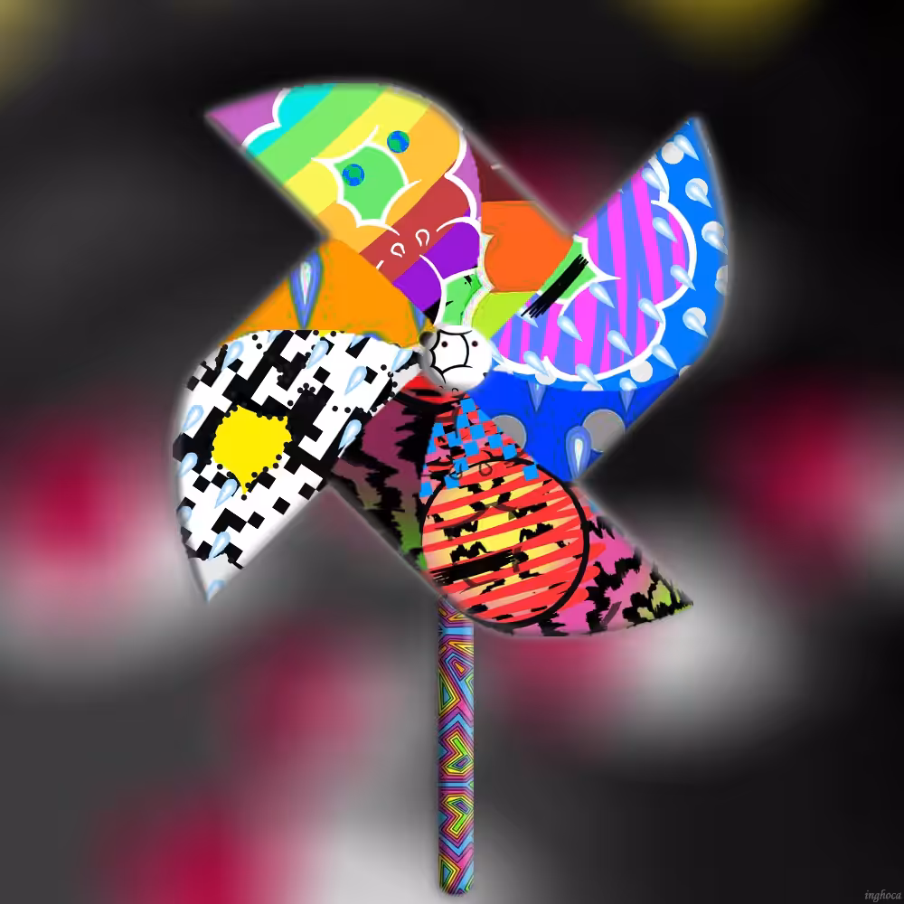 Pinwheel 96 Collaboration with Ark945.eth @ark9451