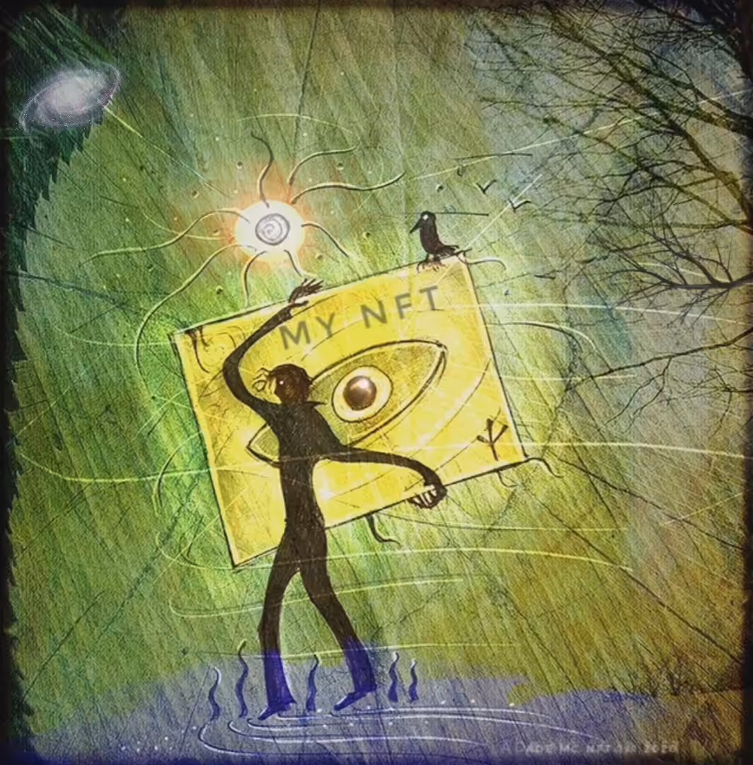 'The Burden of Art' (NFT 2020)