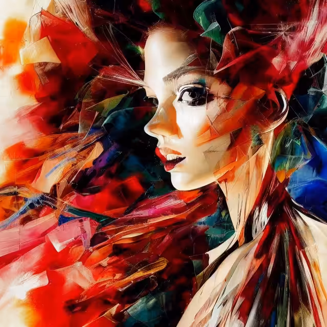 Portrait in motion