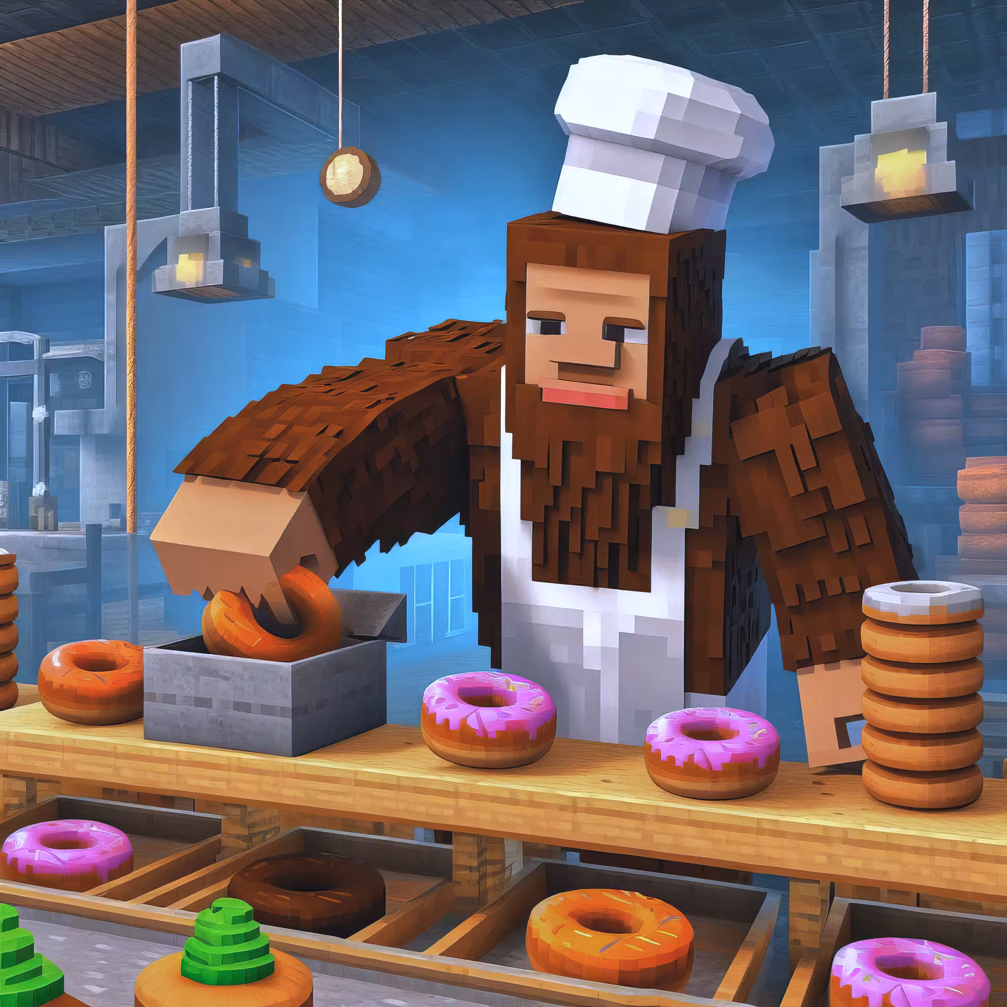 Donut Factory Squatch