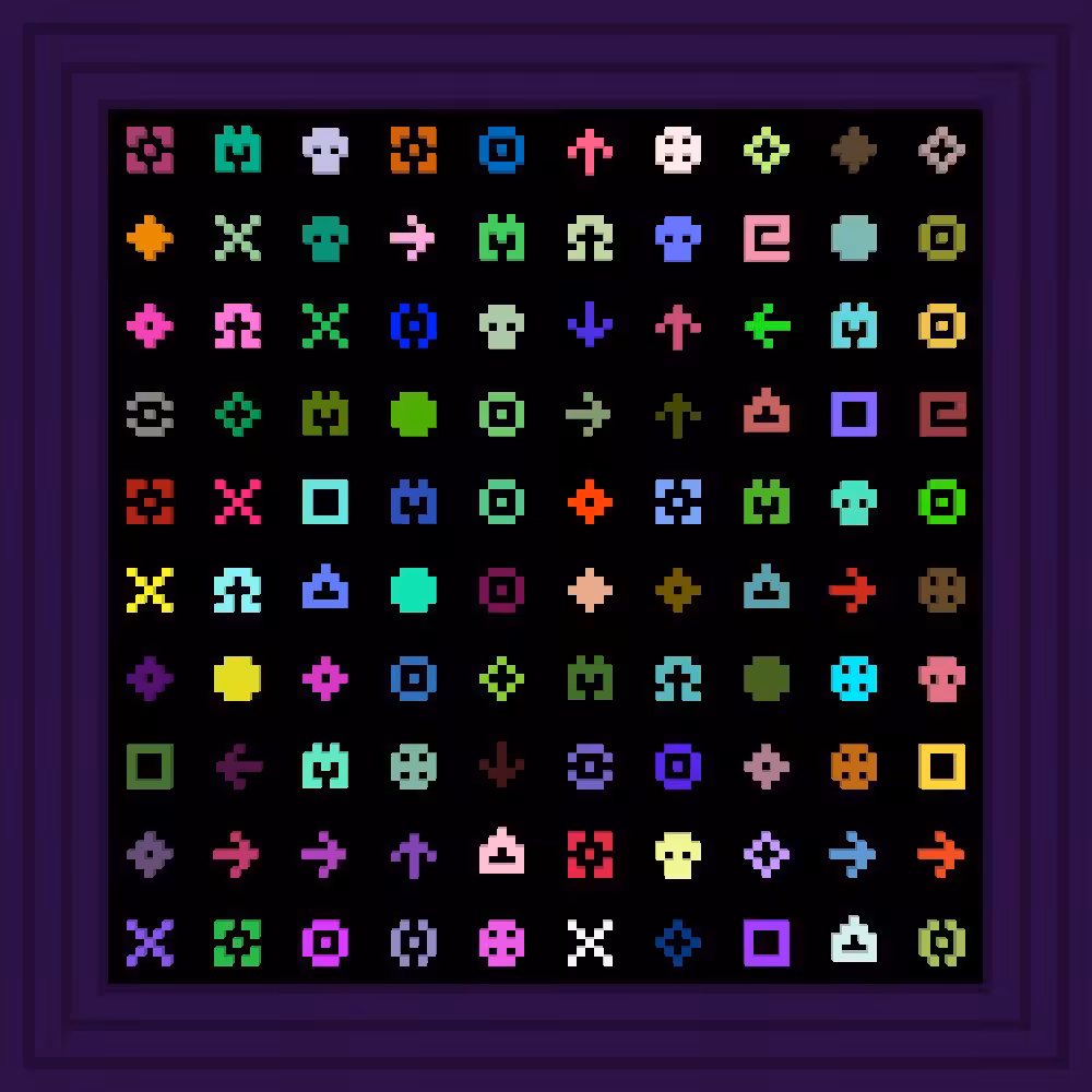 .:  Hearts and bones and mobile phones ☠ :. :: Procedural Symbols #358/1000