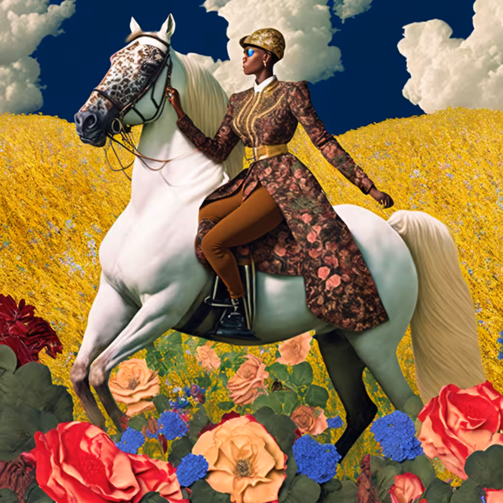 Race through the wheat fields