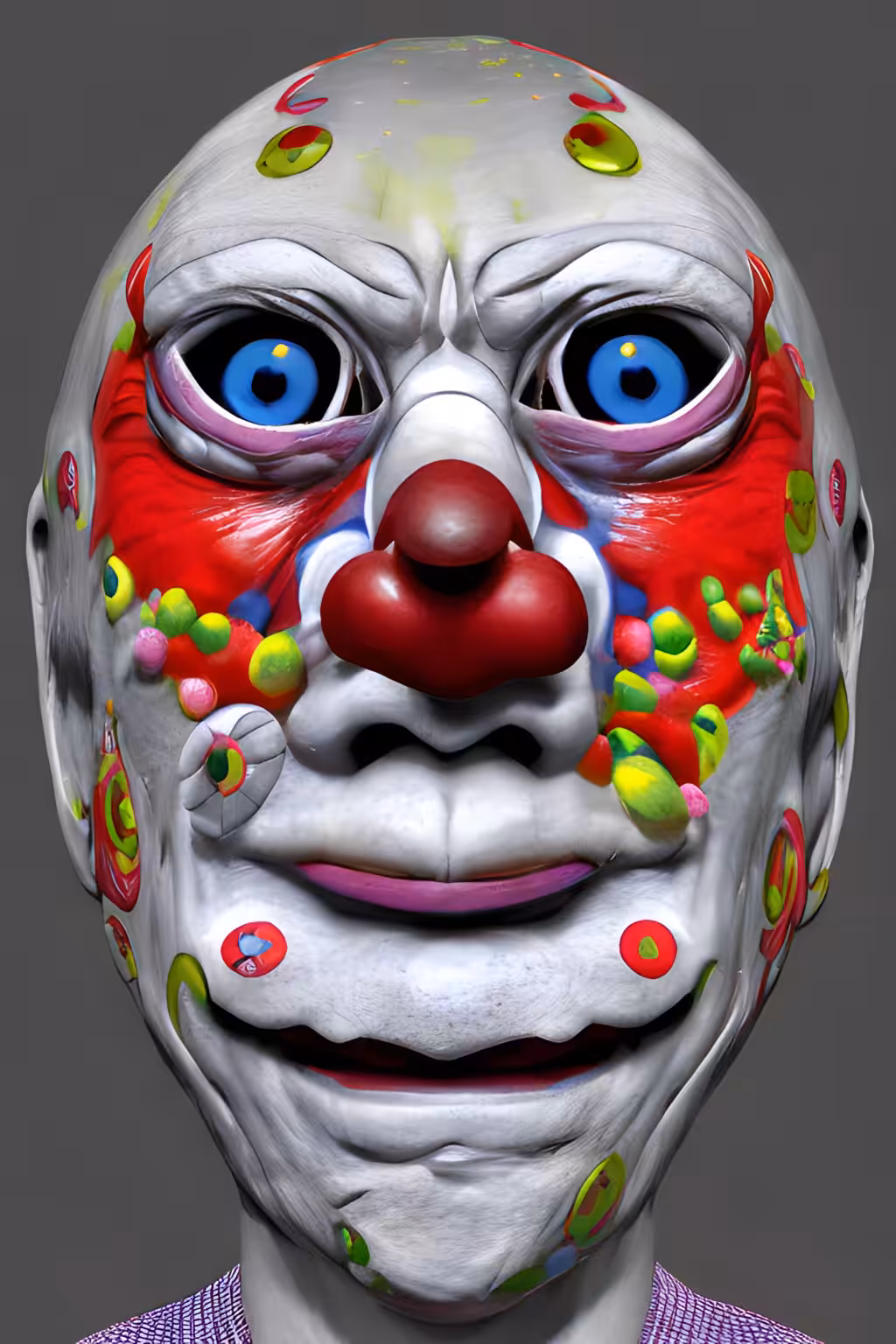 Distorted Faces: Distorted Face #40