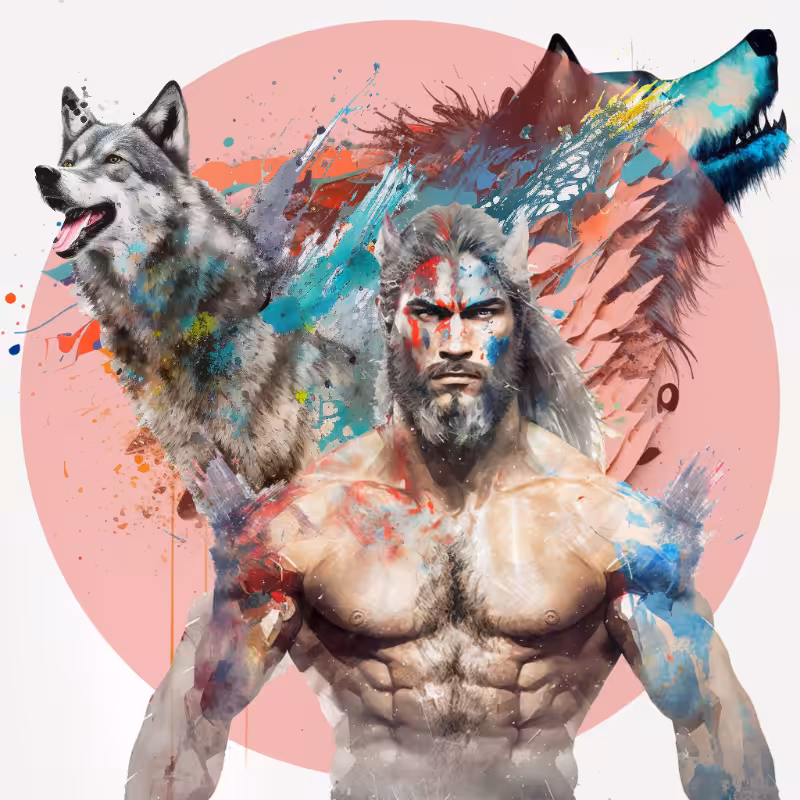 The Wolf and The Wrestler Bloke #16