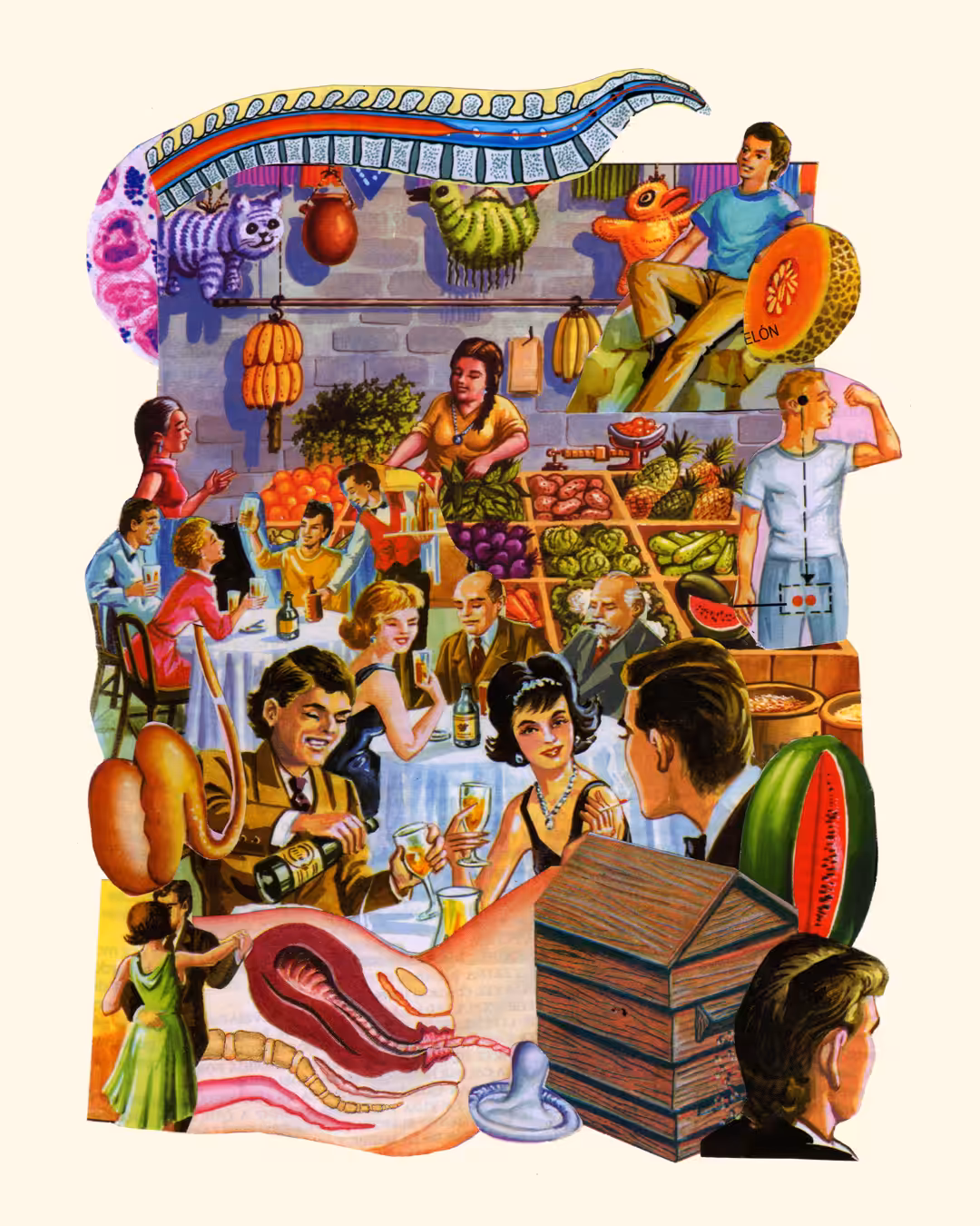 Party at the tianguis