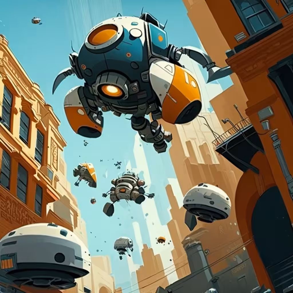 ROBOTS?!