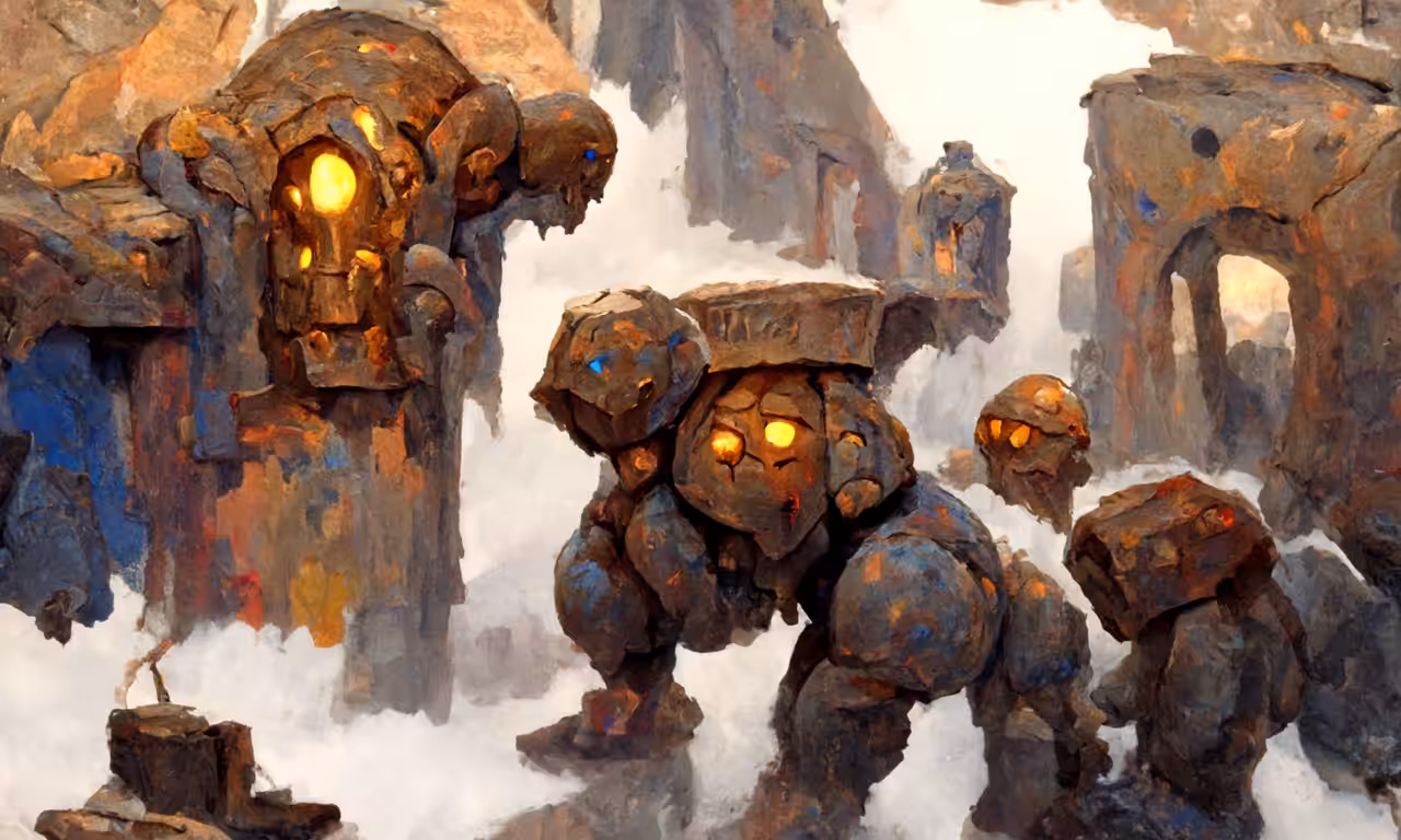 The Stonecutter Golems