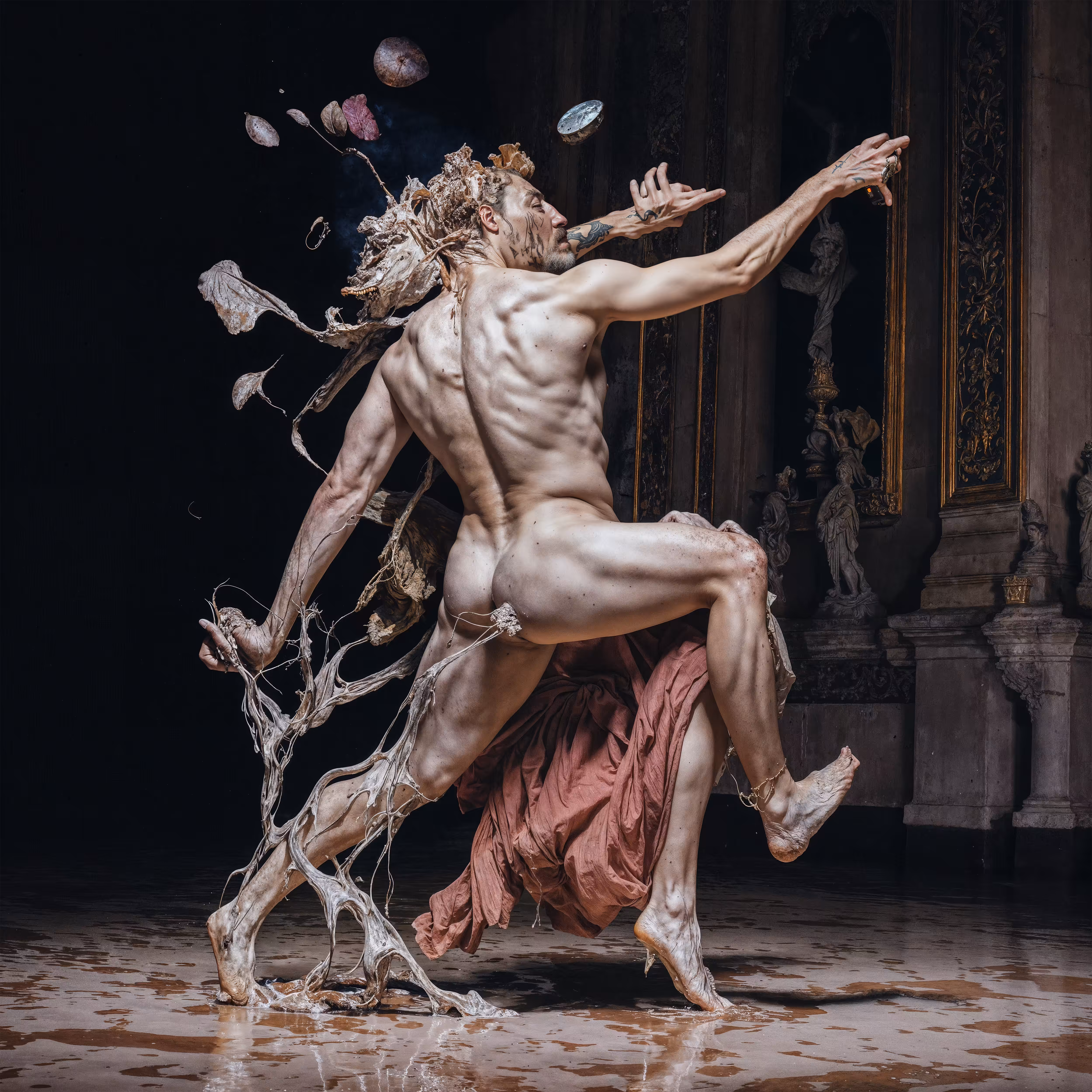 Dionysian Becoming-Rhizome: Bodily Ecstasy in the Rupture of the Organic