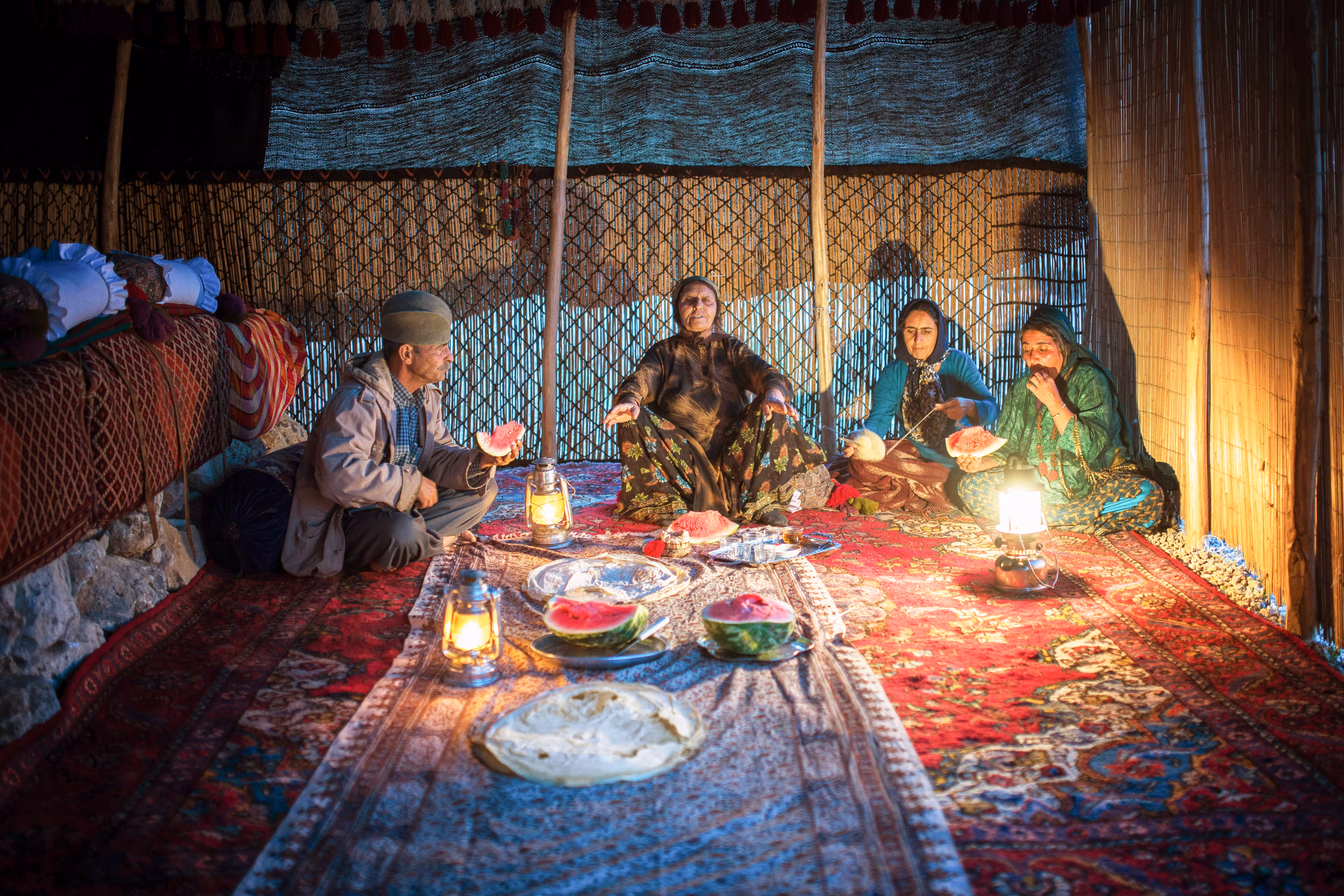 One night with nomadic tribe