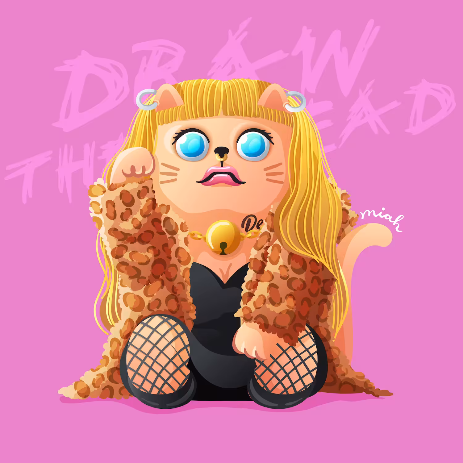 Manekineko x Deadfellaz #drawtheundead