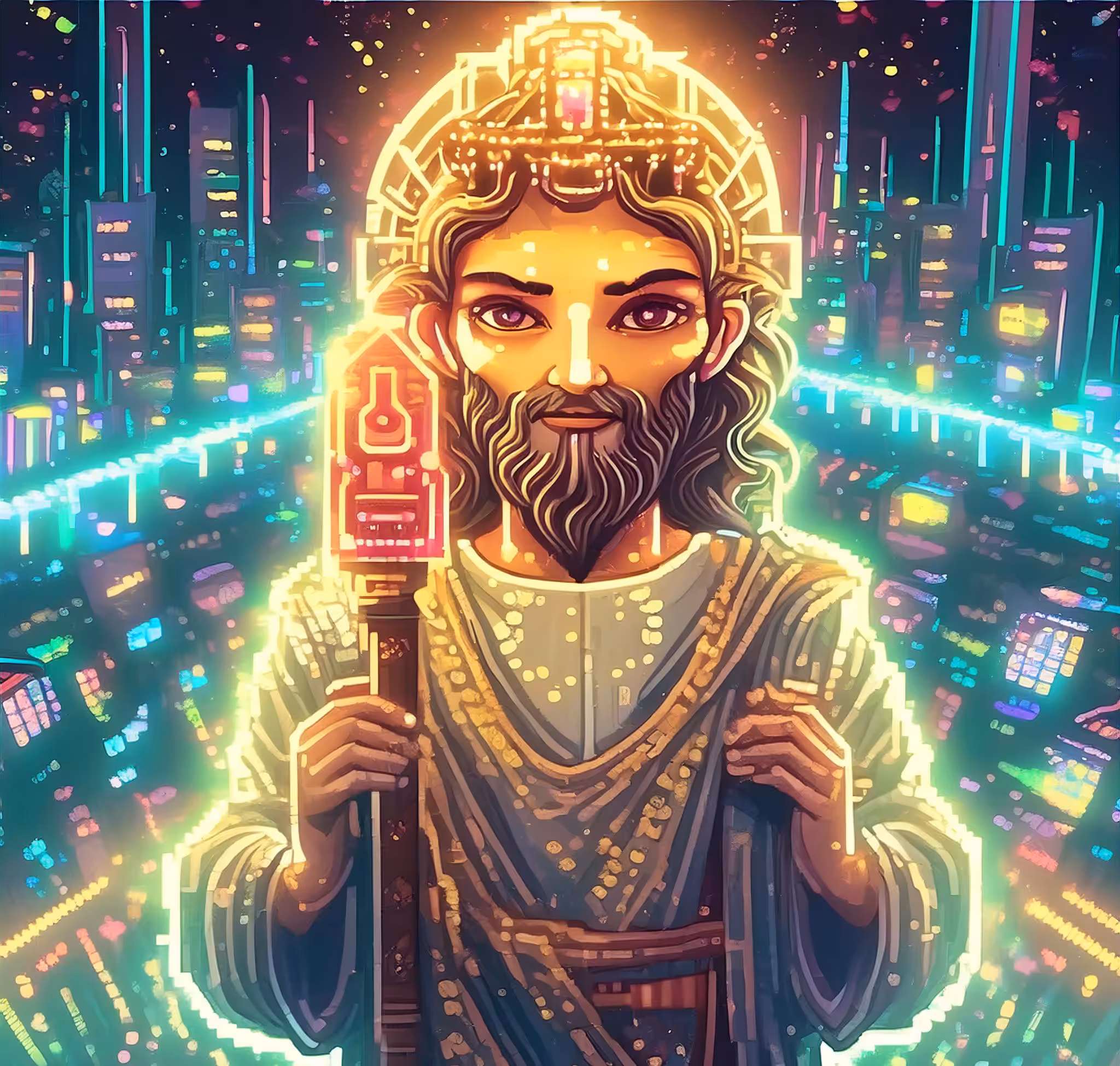 NeoMessiah - The Cyberpunk Savior