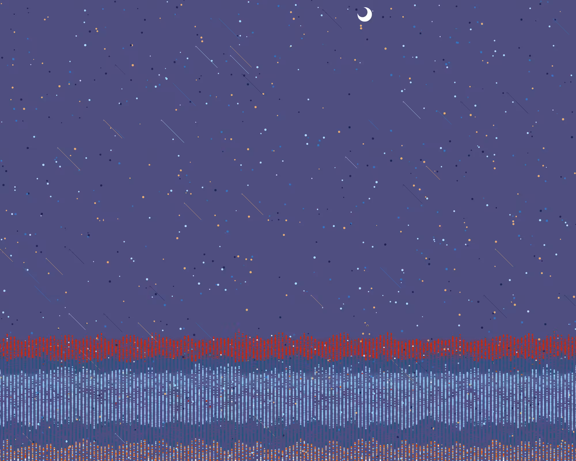 dangerous,ocean,shooting star and night #14