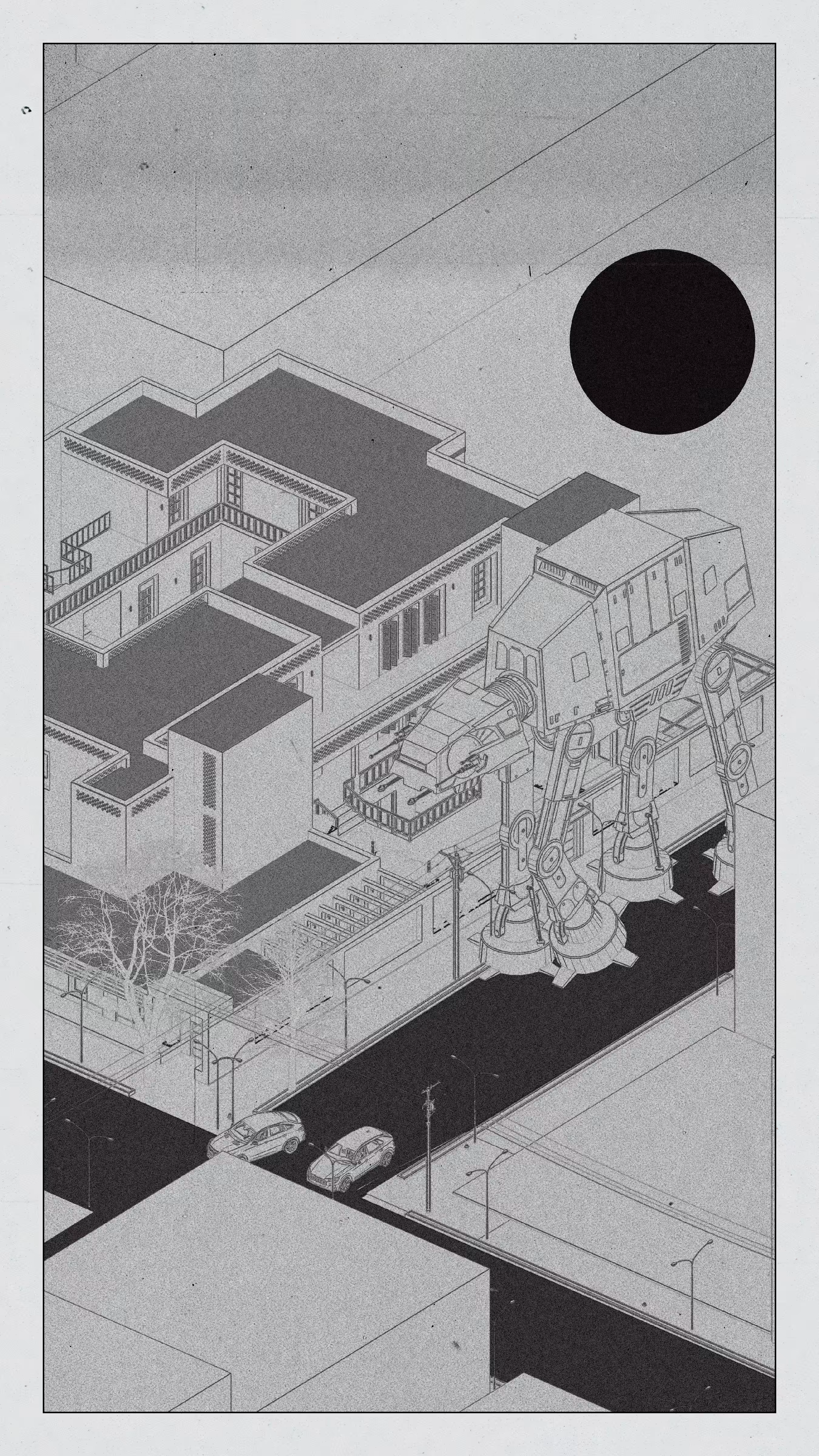 Black Circles, White Walls 24
