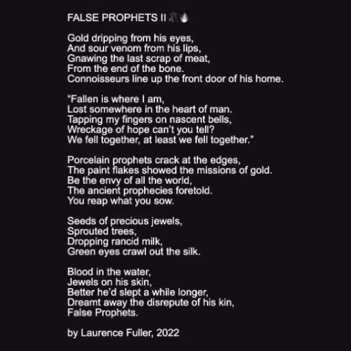 FALSE PROPHETS II 🥀...