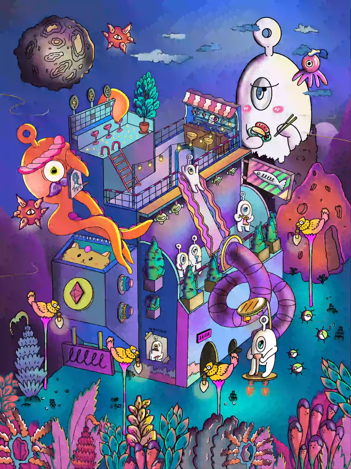 Sushi Galaxy Bar