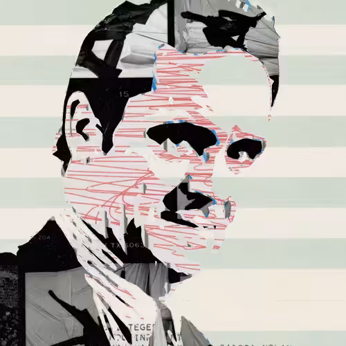 THE GENERATIVE PORTRAIT COLLECTION OF ROBERT MALLARY: Generative Portrait of Robert Mallary #789