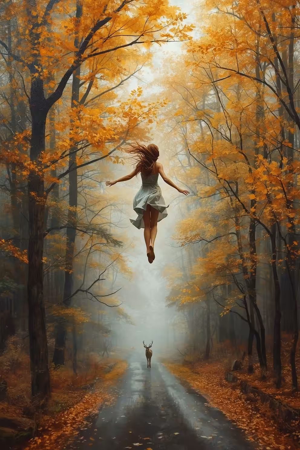 The Happy Valley: Flying over the forest