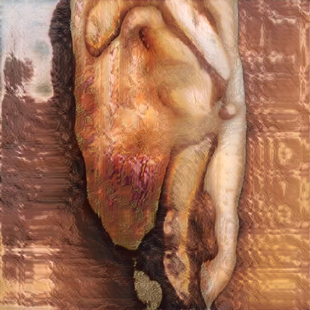 AI Generated Nude Portrait #7 Frame #235