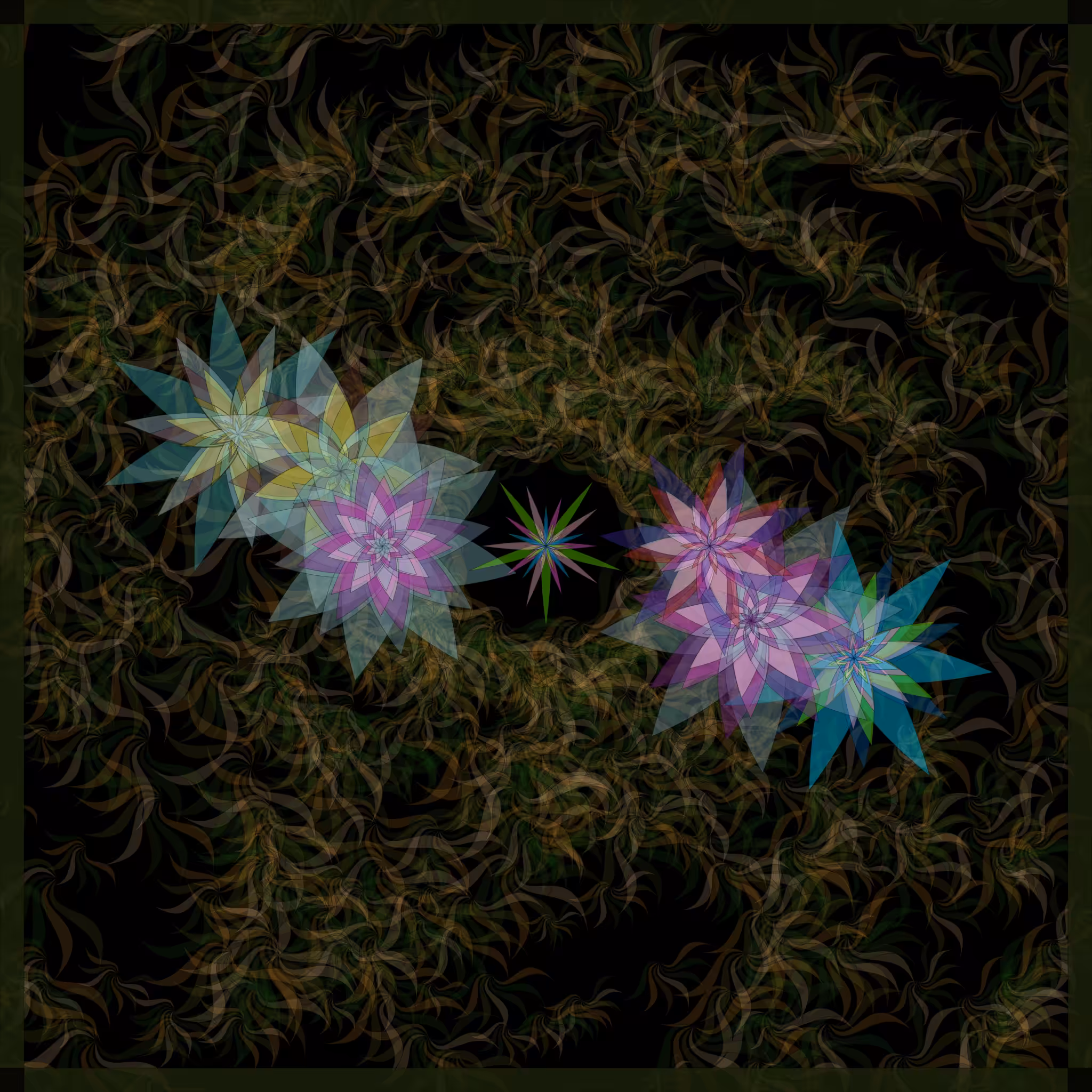 Bezier Garden #37