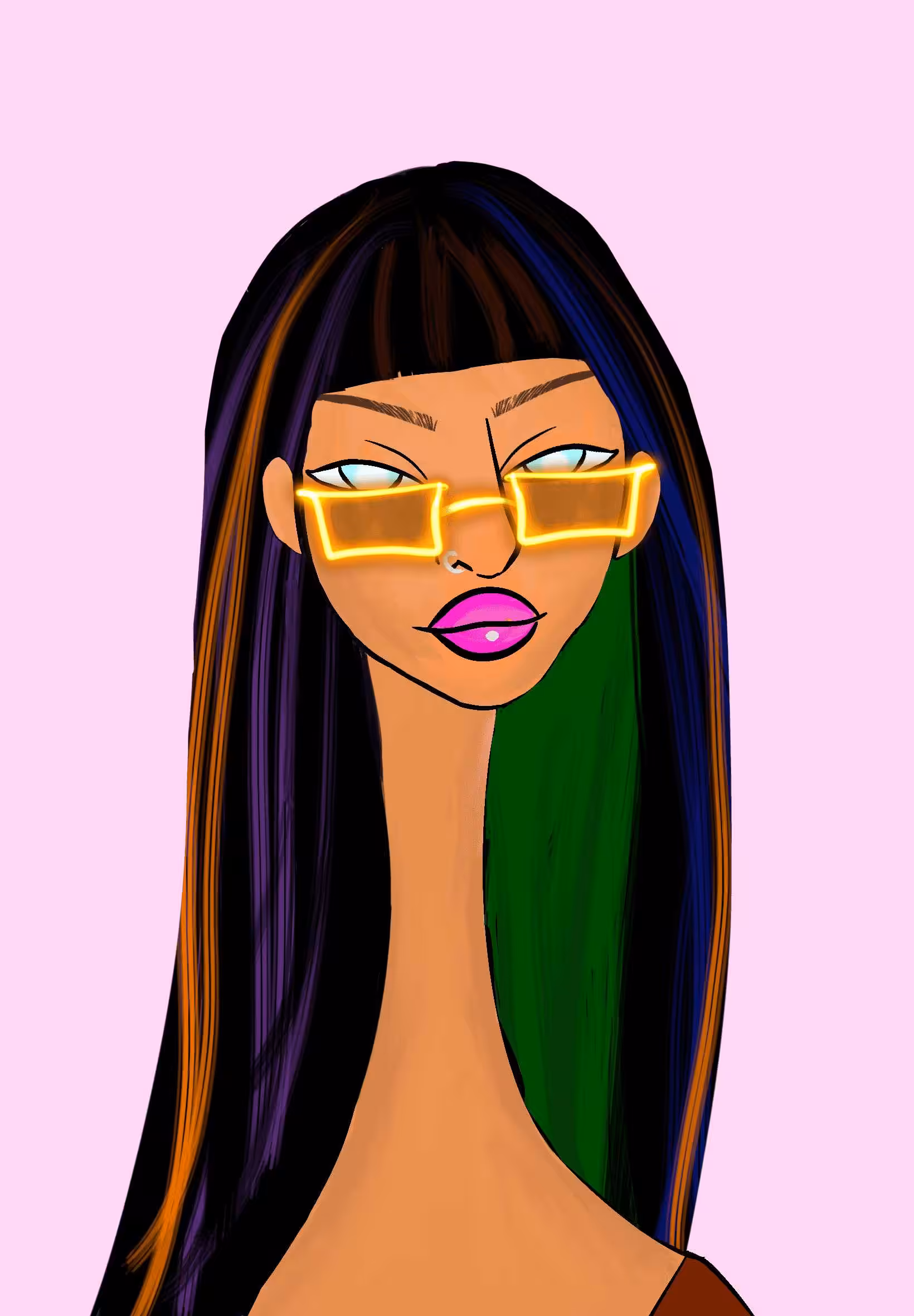 Long Neckie Ladies: Long Neckie Lady #1513