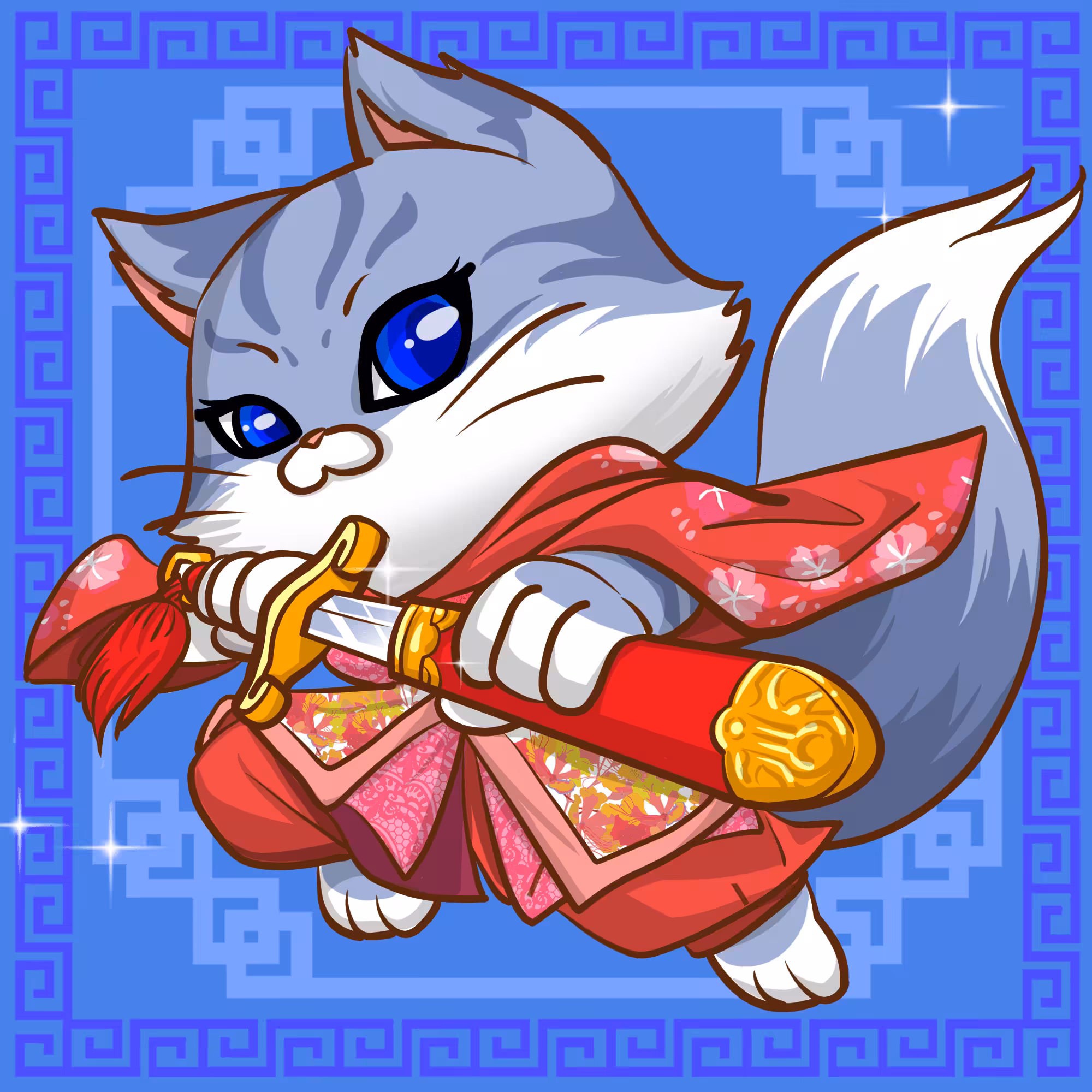 THREE CAT KINGDOM: #023 Sun Ren