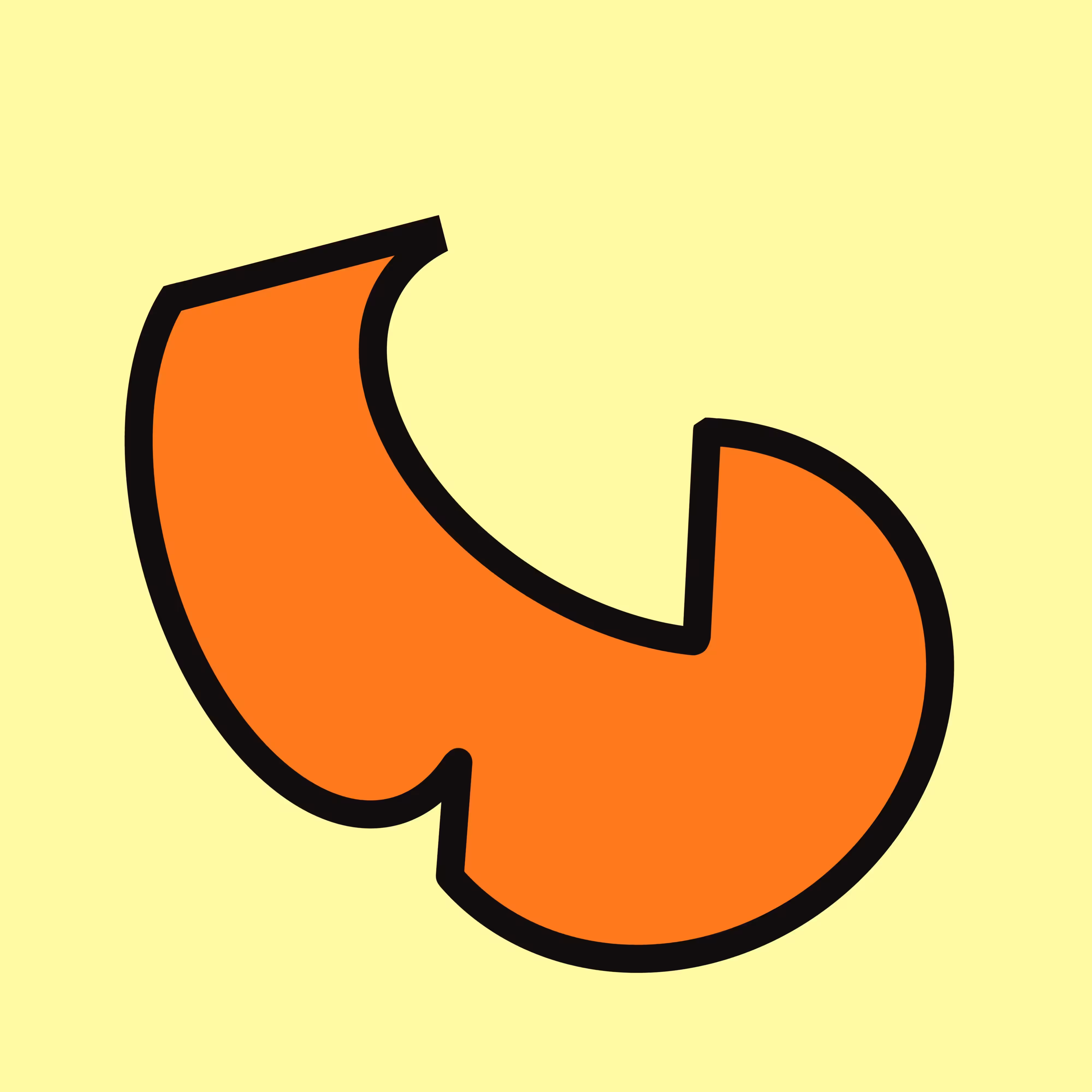 Day pack - orange