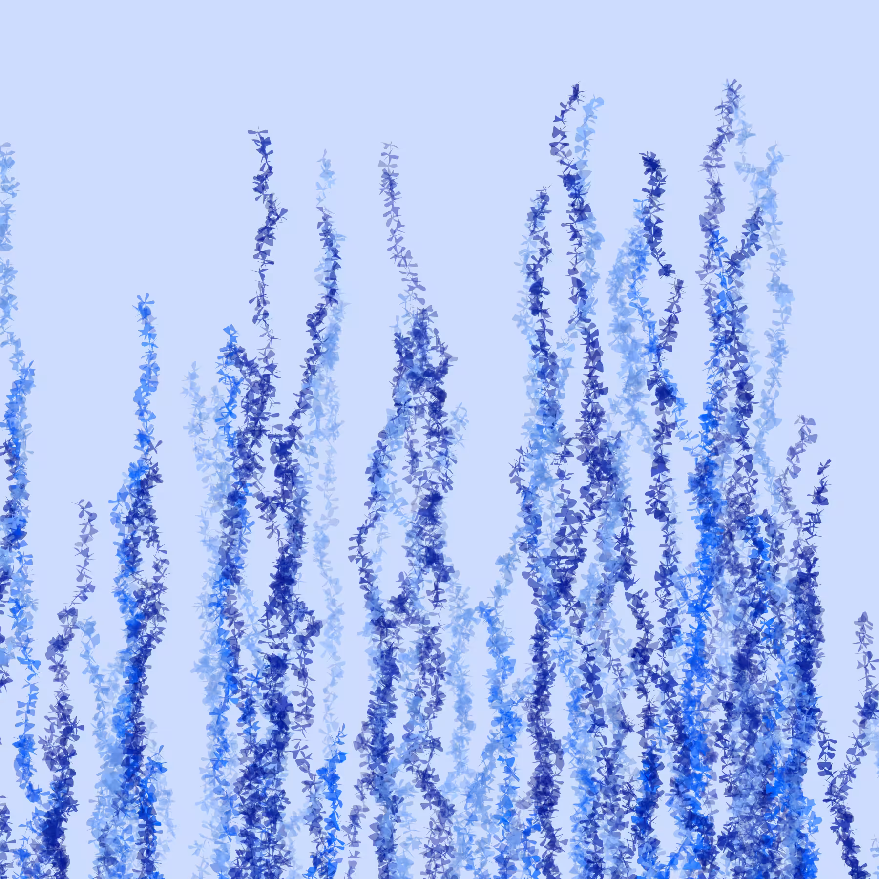 Sketch in Blue