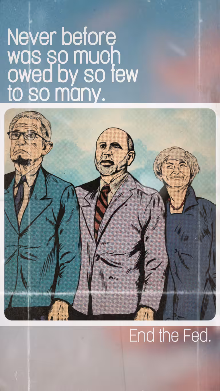 End the Fed...