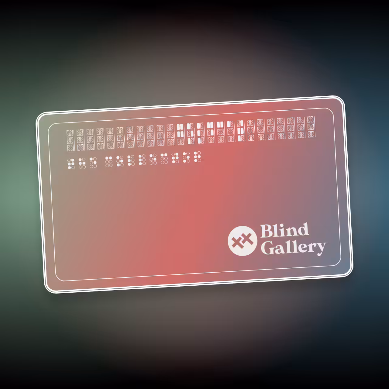 Blind Gallery Club Membership #217