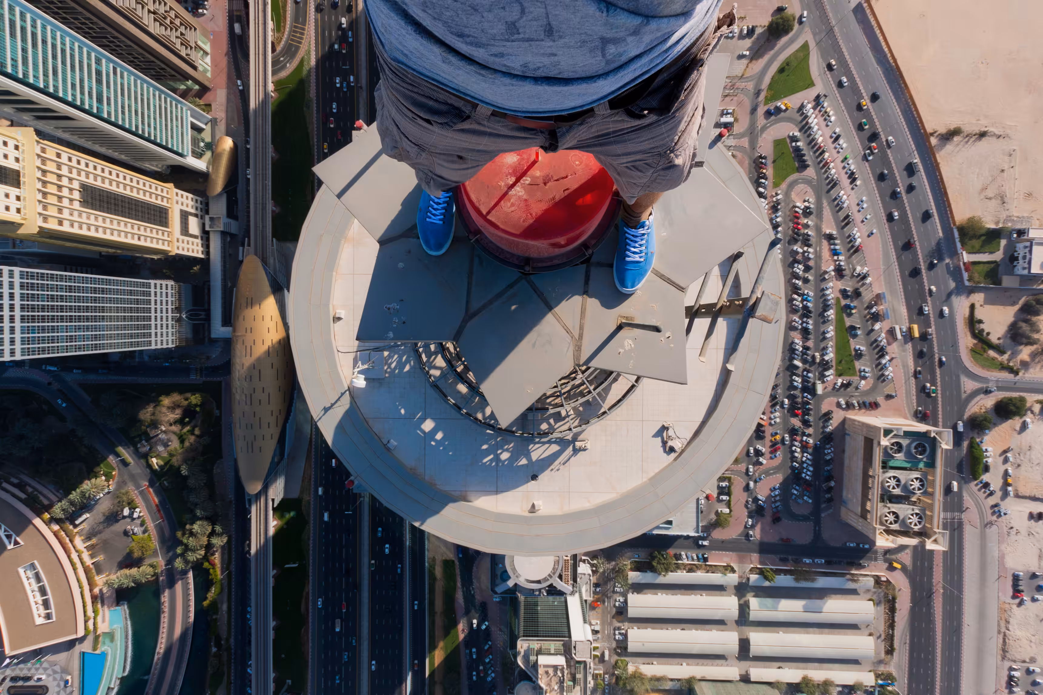 Look down