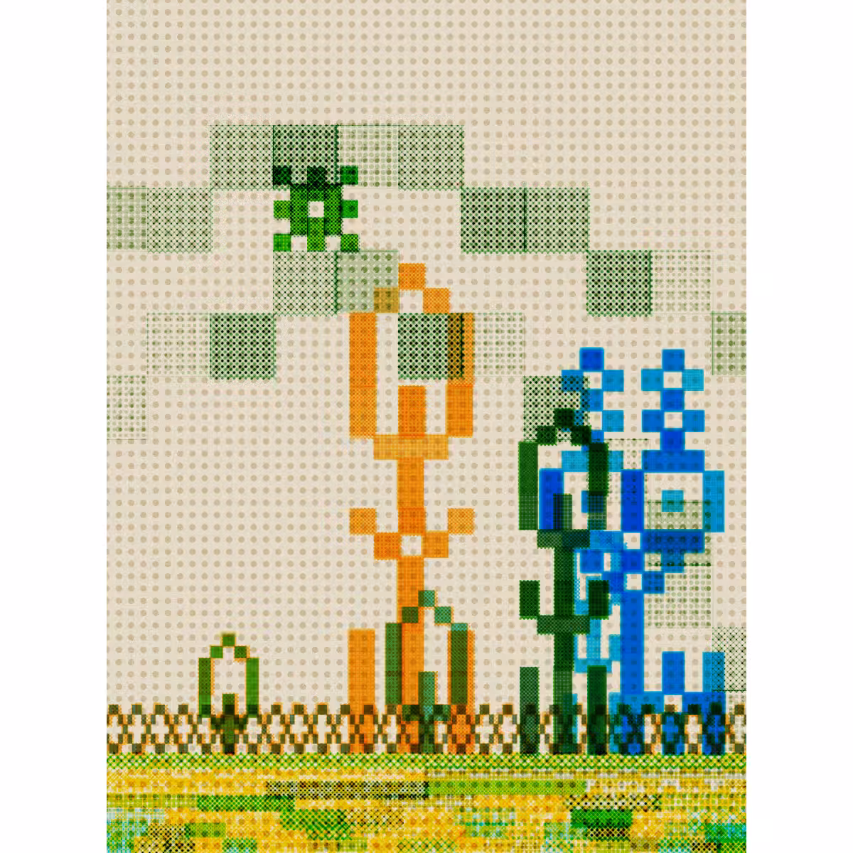 Bloomside of The Past Field #122