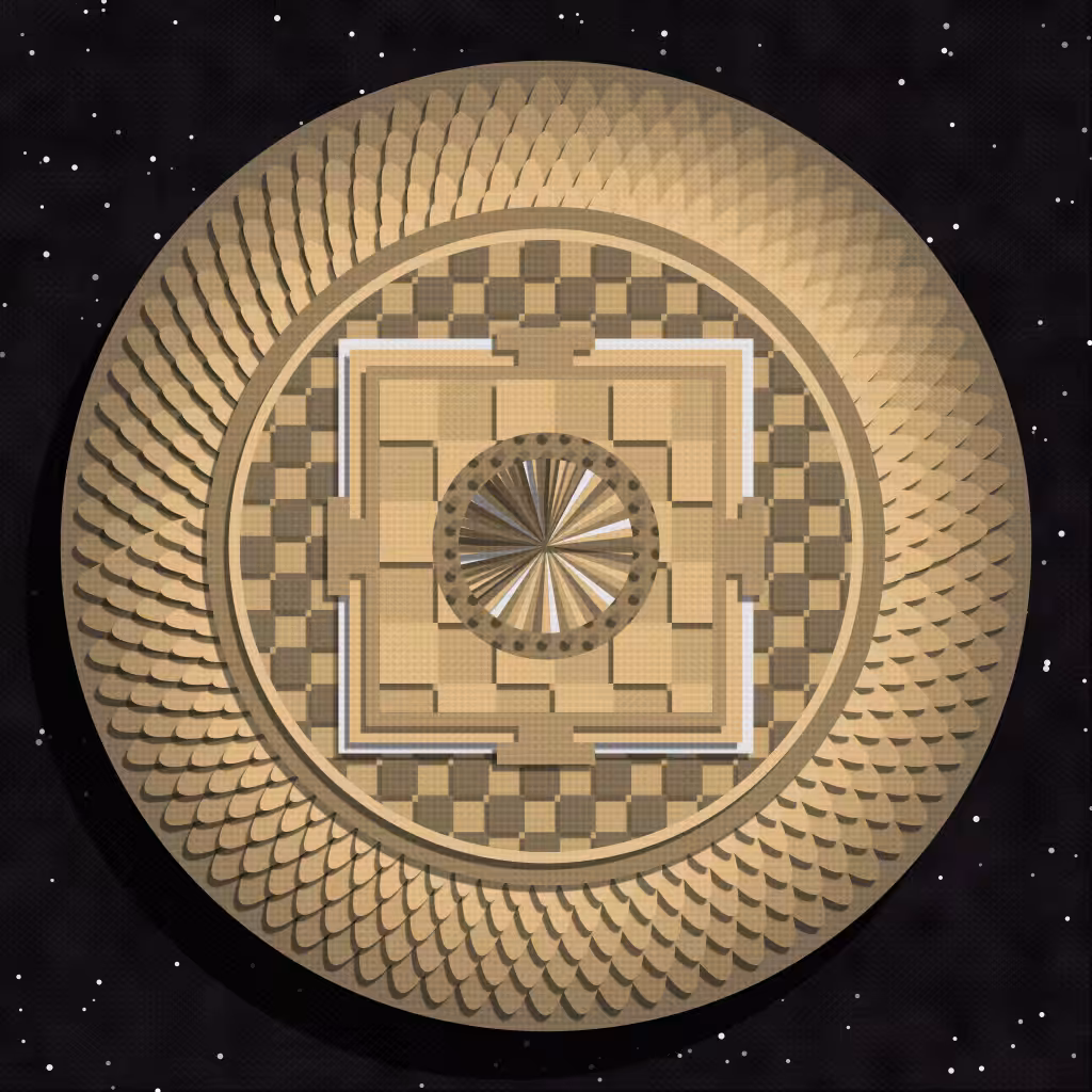 Paper Mandala #339