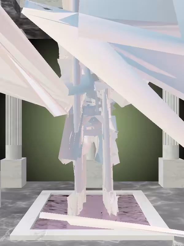 HeavenComputer: The Cheering Pastel Pearl Woman #3725