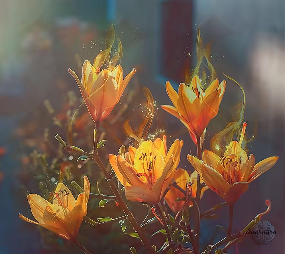 Fire Lilies
