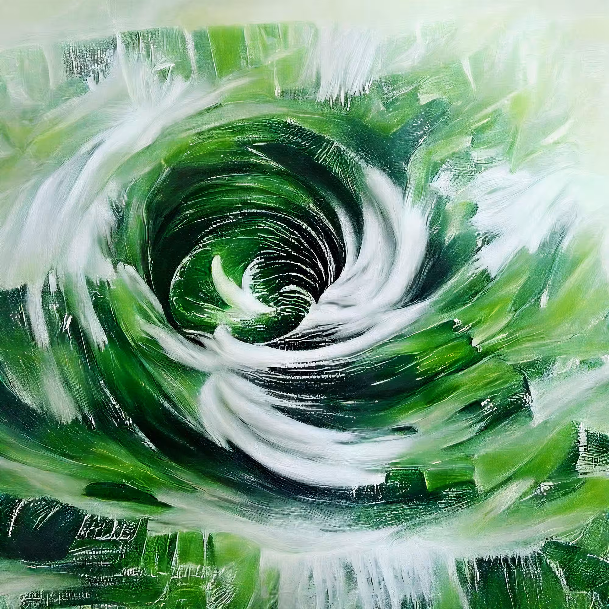 Vortex of green | #2
