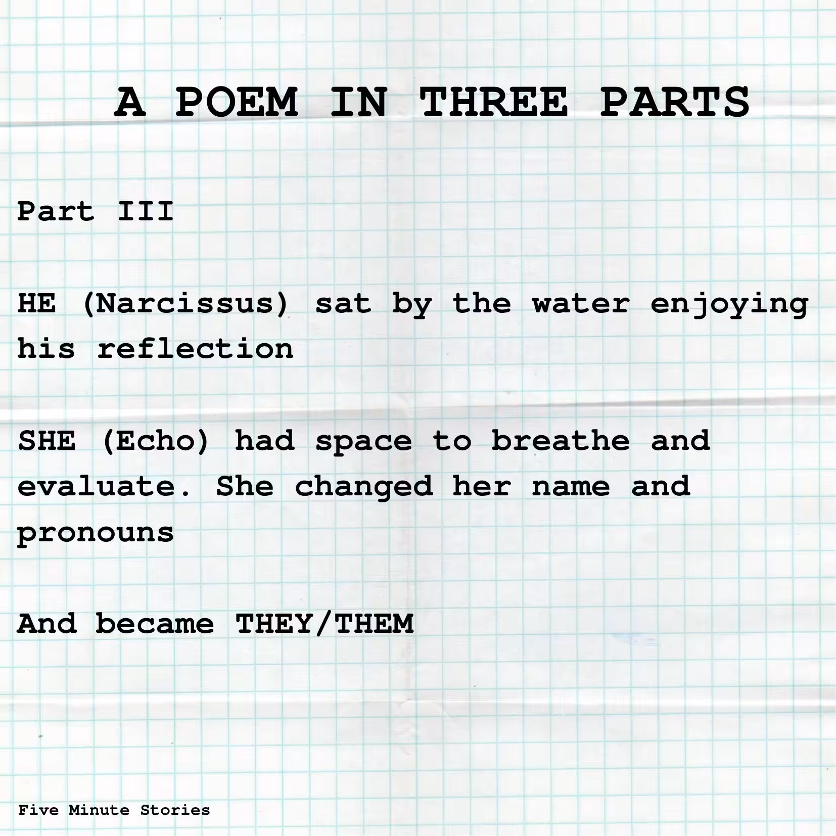 A Poem In Three Parts. Part III