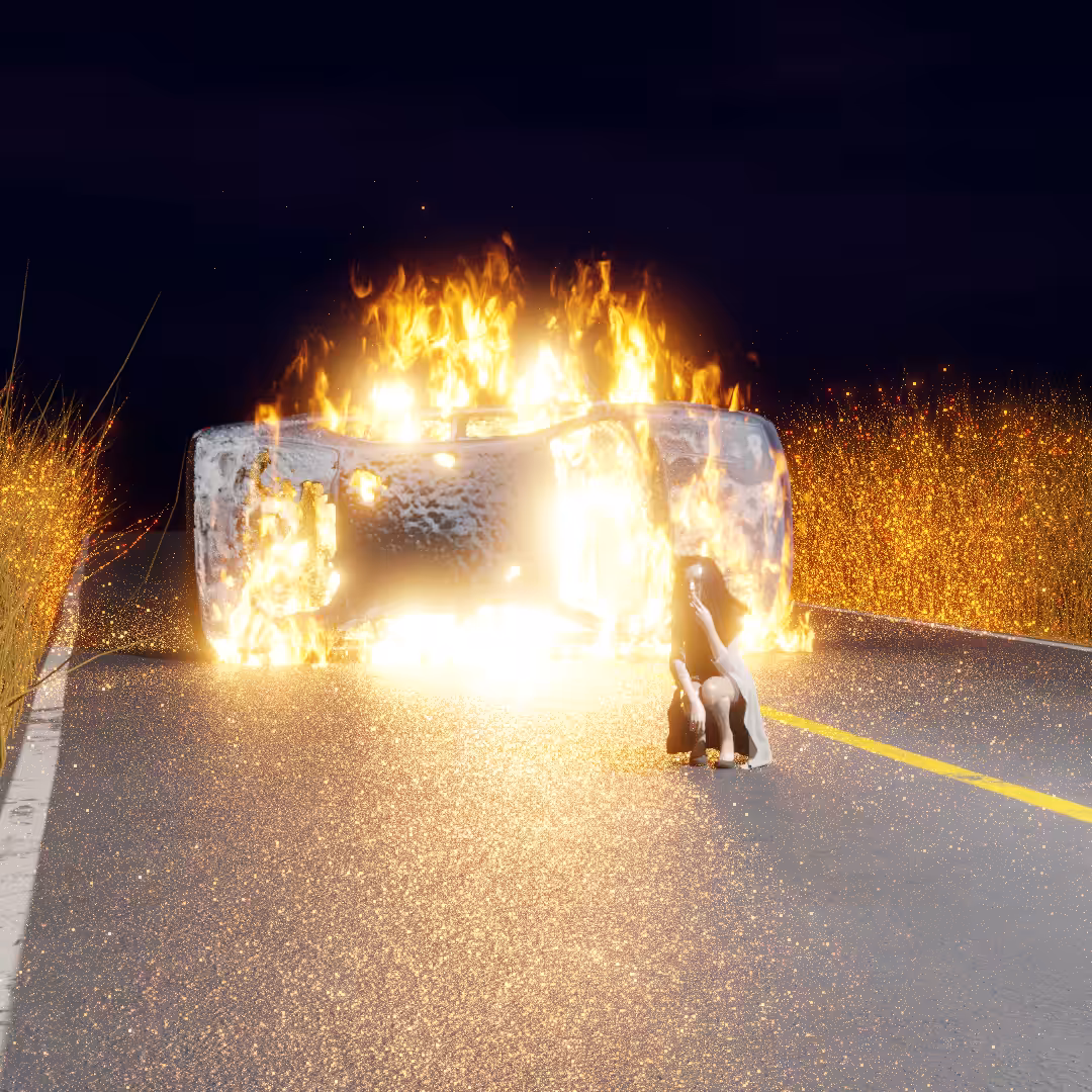 thatswhoyouarecrashedthecarblametheroad