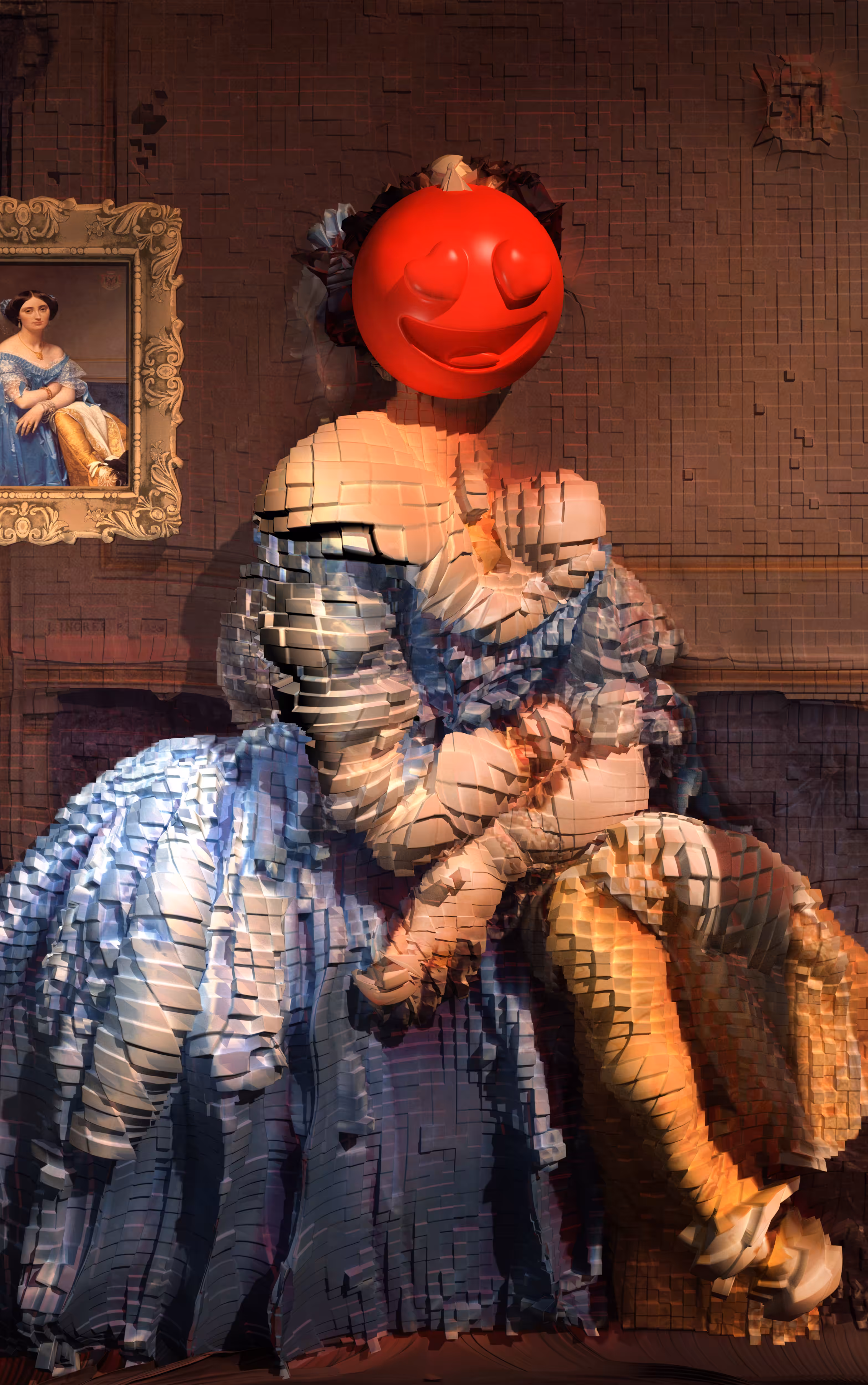 THE EMOTJINALIST #2 V1 - Portrait of the Princesse de Broglie