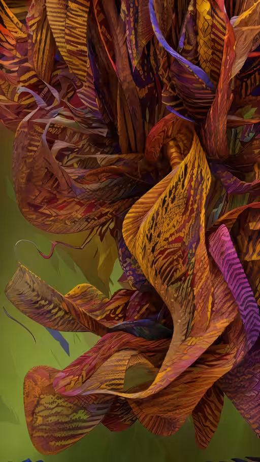 Winds of Yawanawa #24 by Yawanawa and Refik Anadol