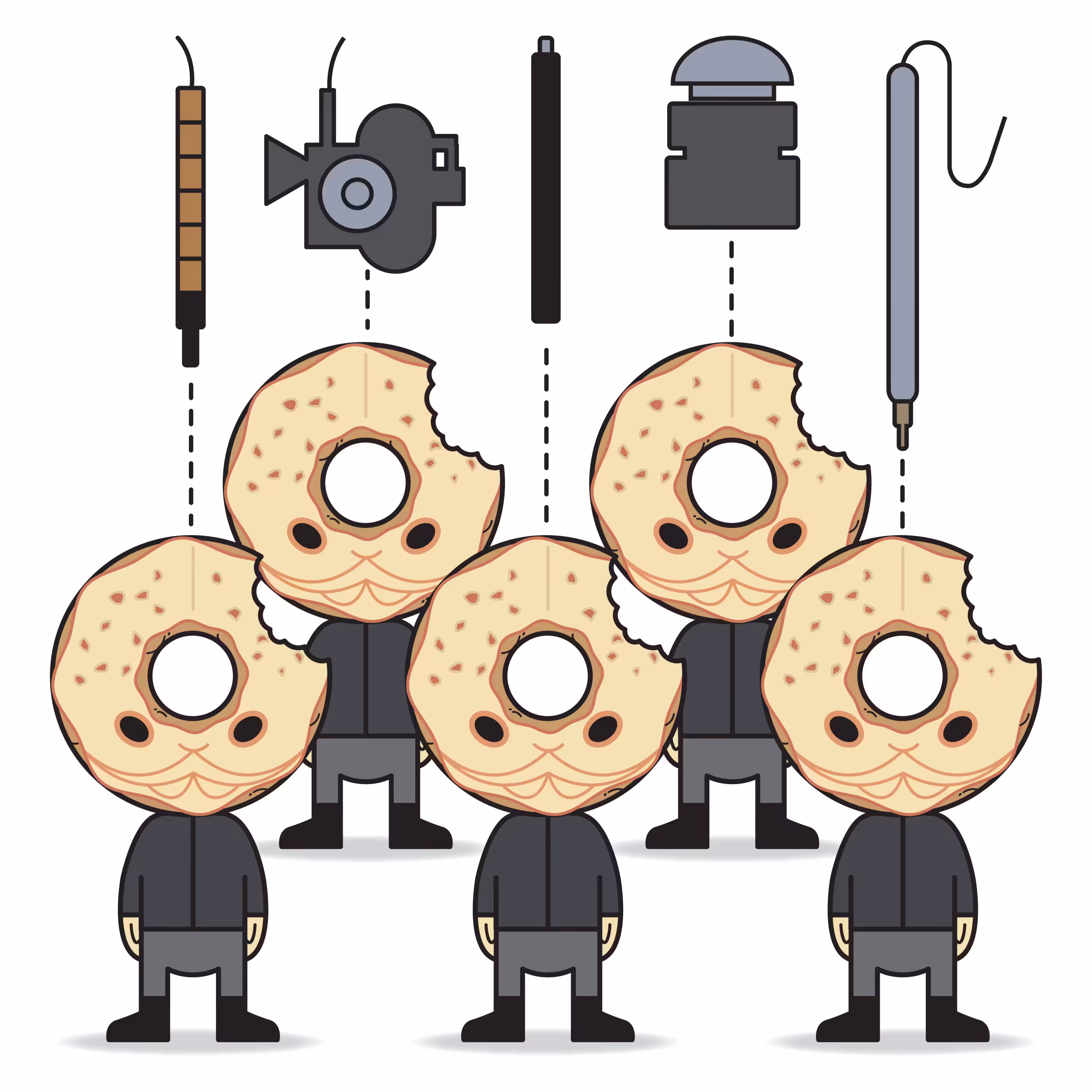 Cantina Band "DONUT HEADS" - #4