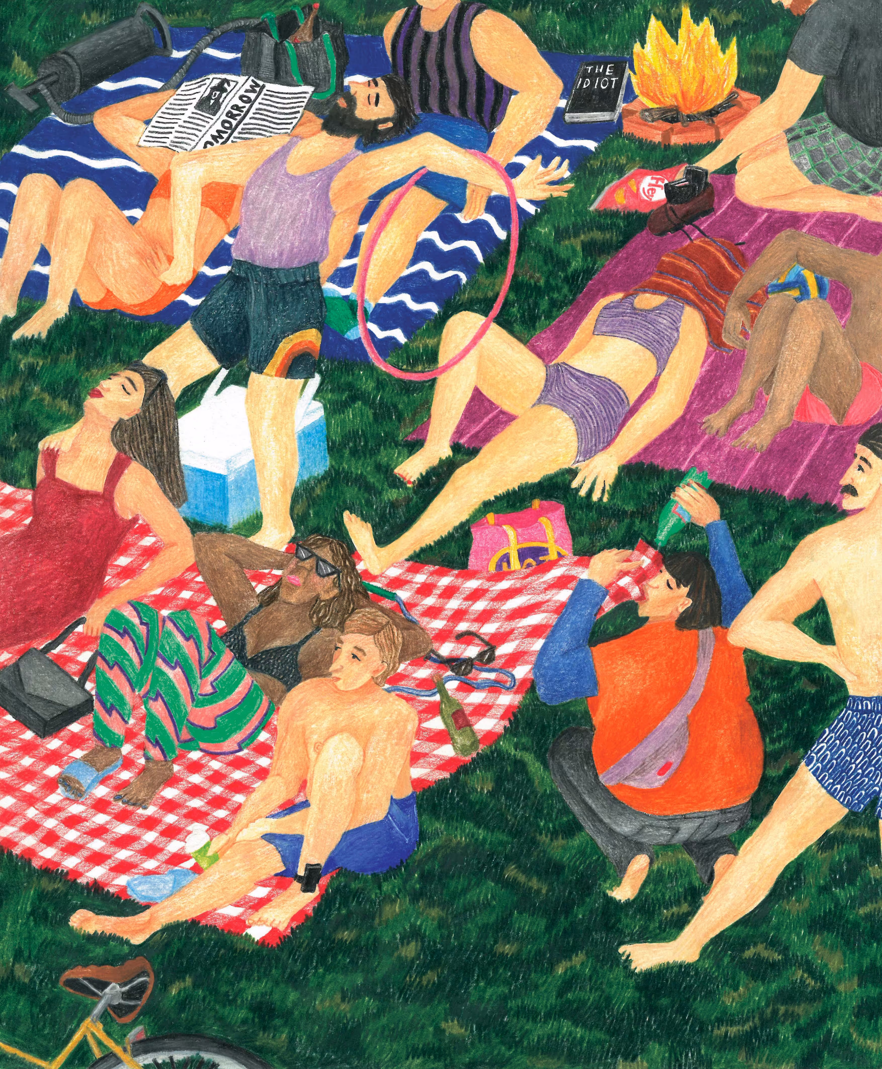 Sometimes even a picnic is no picnic.